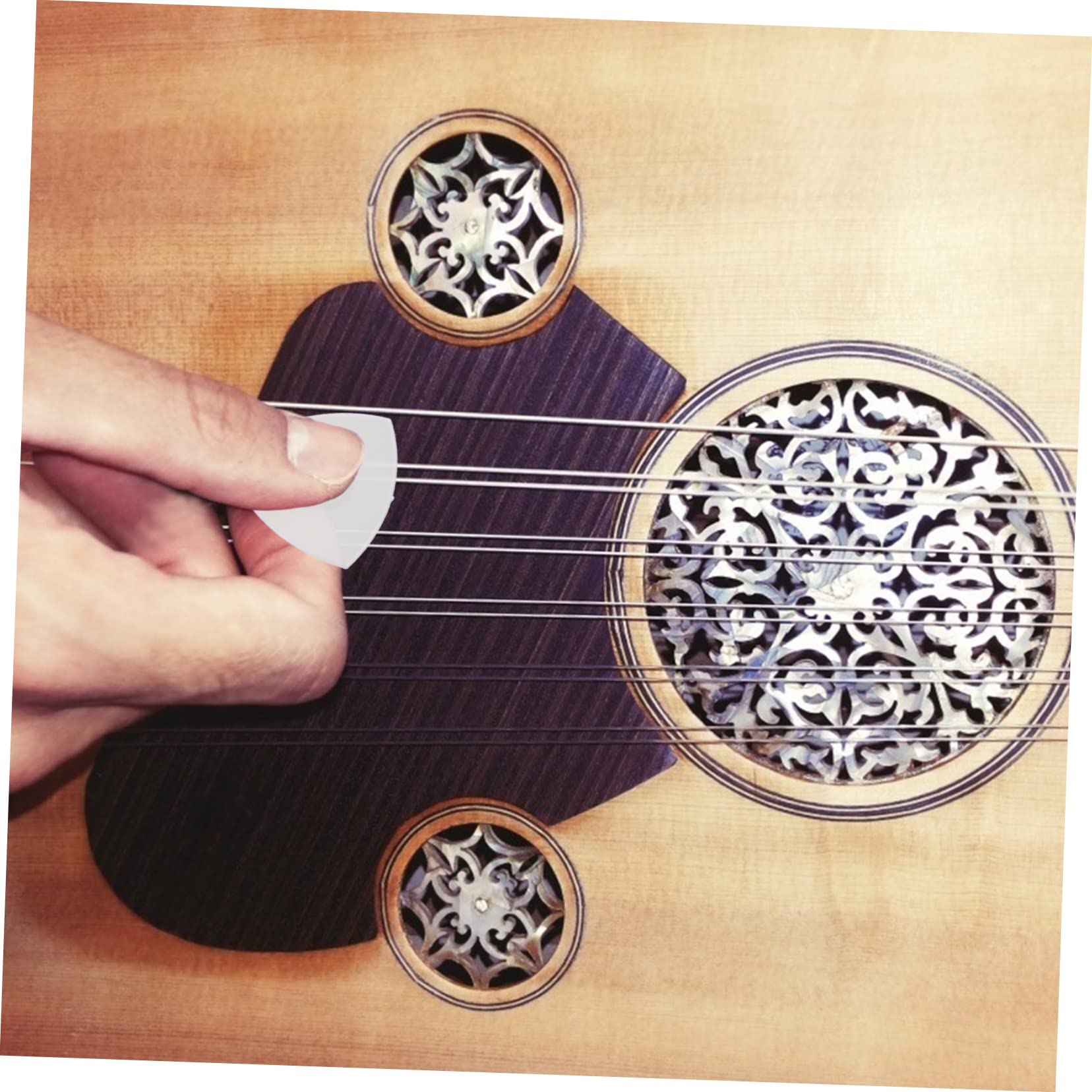 Piezas Púa De Nailon Púas Liuqin Púas De Guitarra Accesorios Para Instrumentos Musicales De Pulgar Selecciones De Yueqin De Banjo Púa De Música Ukelele Bajo Nylon