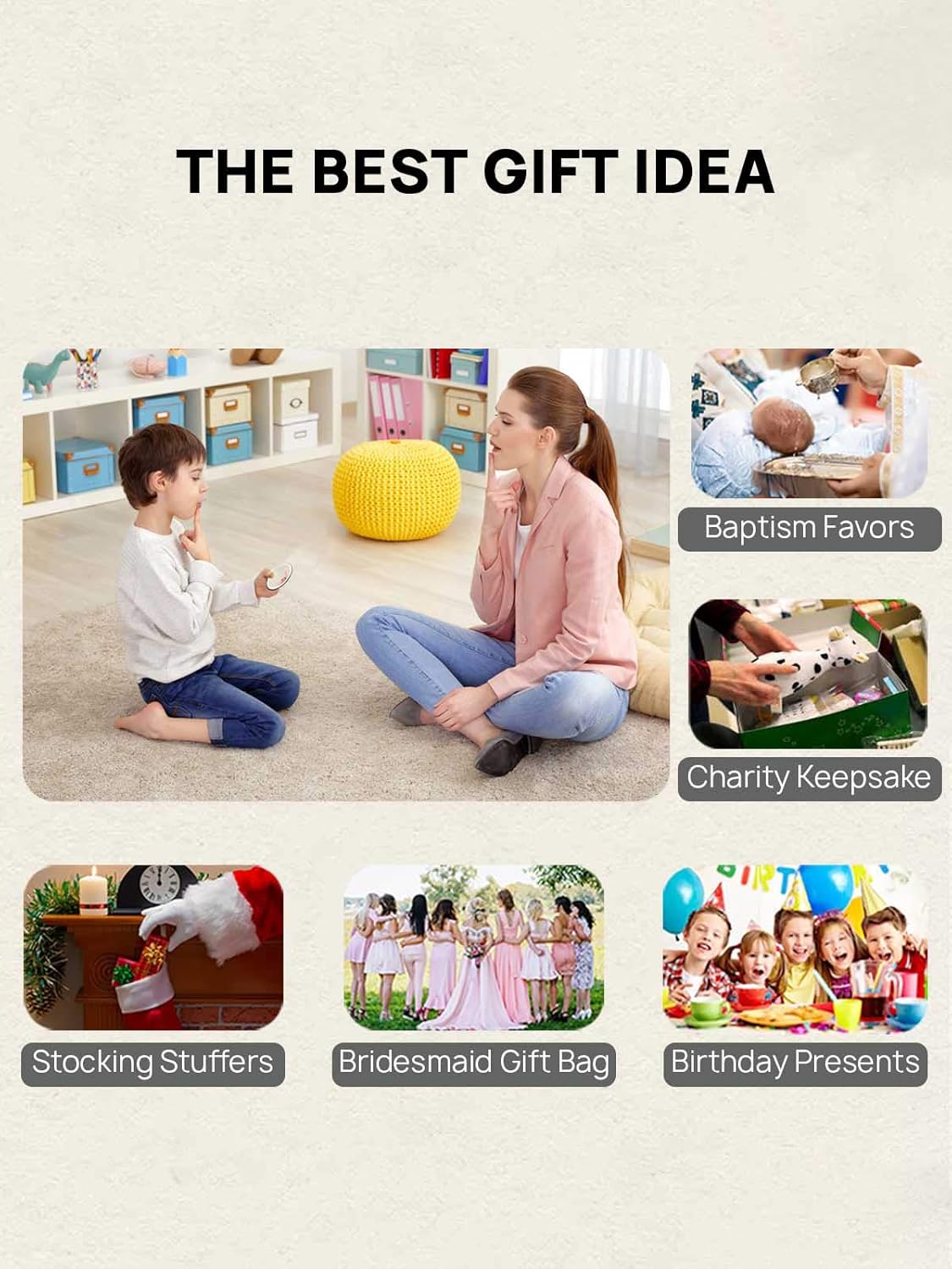 Compact Mirror Bulk Round Makeup Glass Mirror for Purse Great Present 2.5 Inch 6 Colors Pack of 12