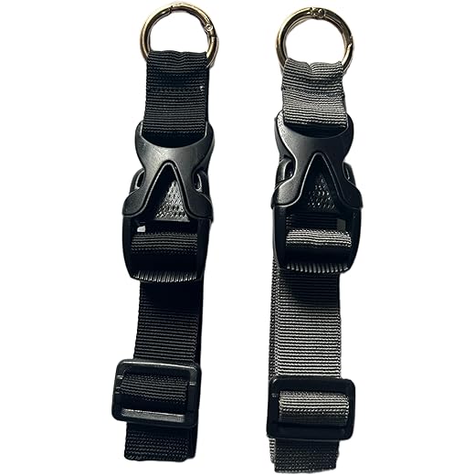 Travel Luggage Hooks Belt with Lock 1 INCH