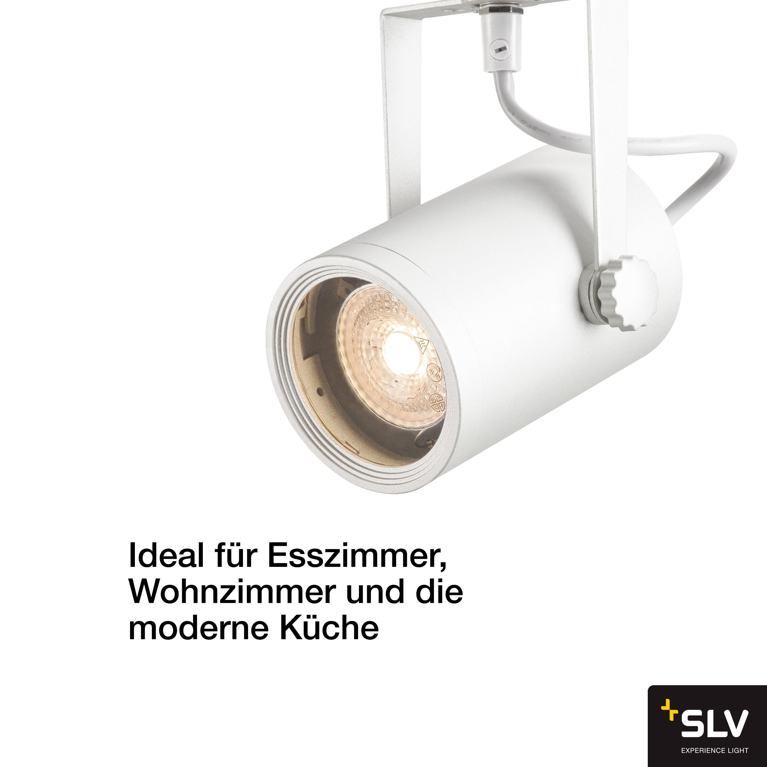 SLV spot gU10; max. 25 w; 1P-adaptateur 143811 blanc