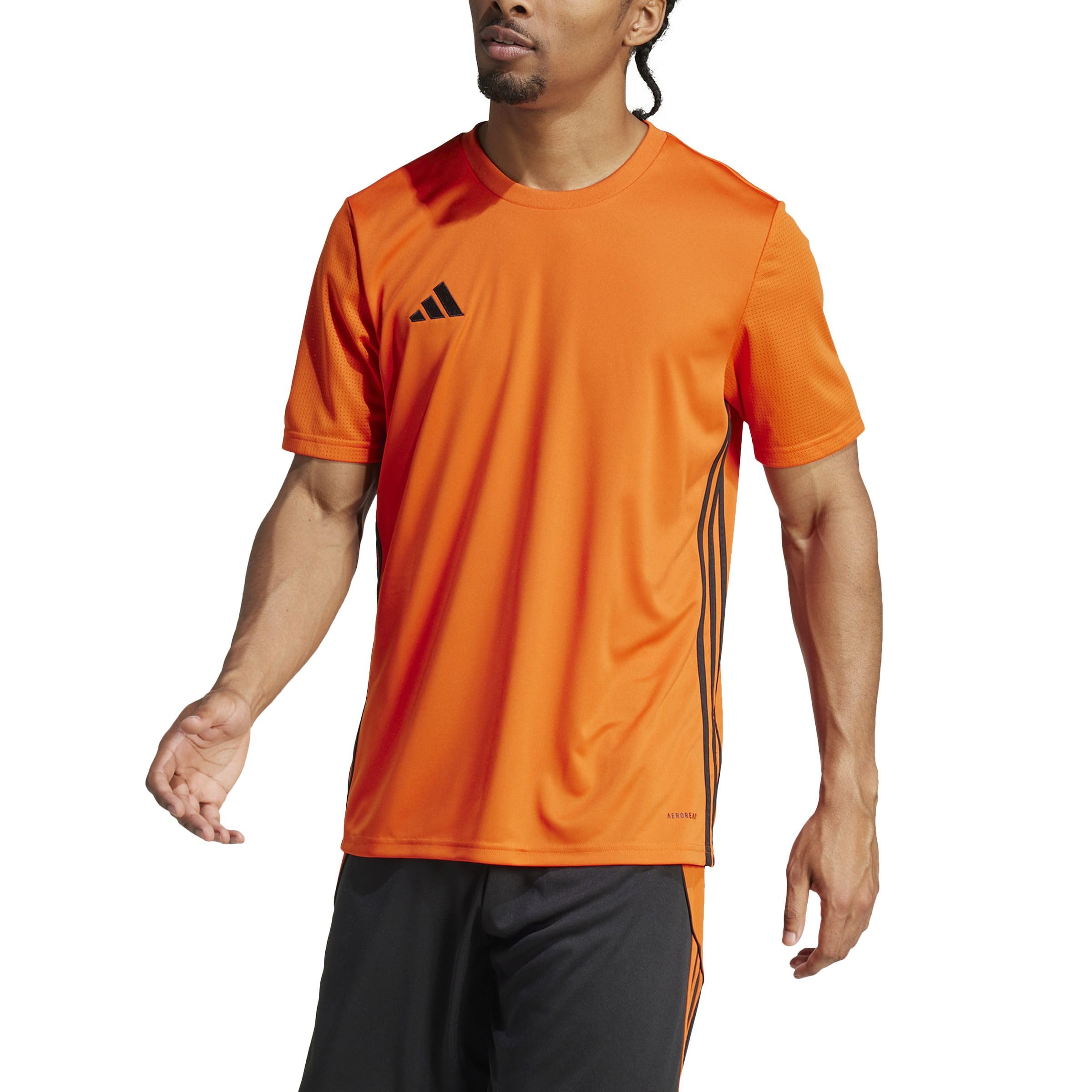 adidas Men's Tabela 23 Jersey Shirt, Team Orange/Black, XS