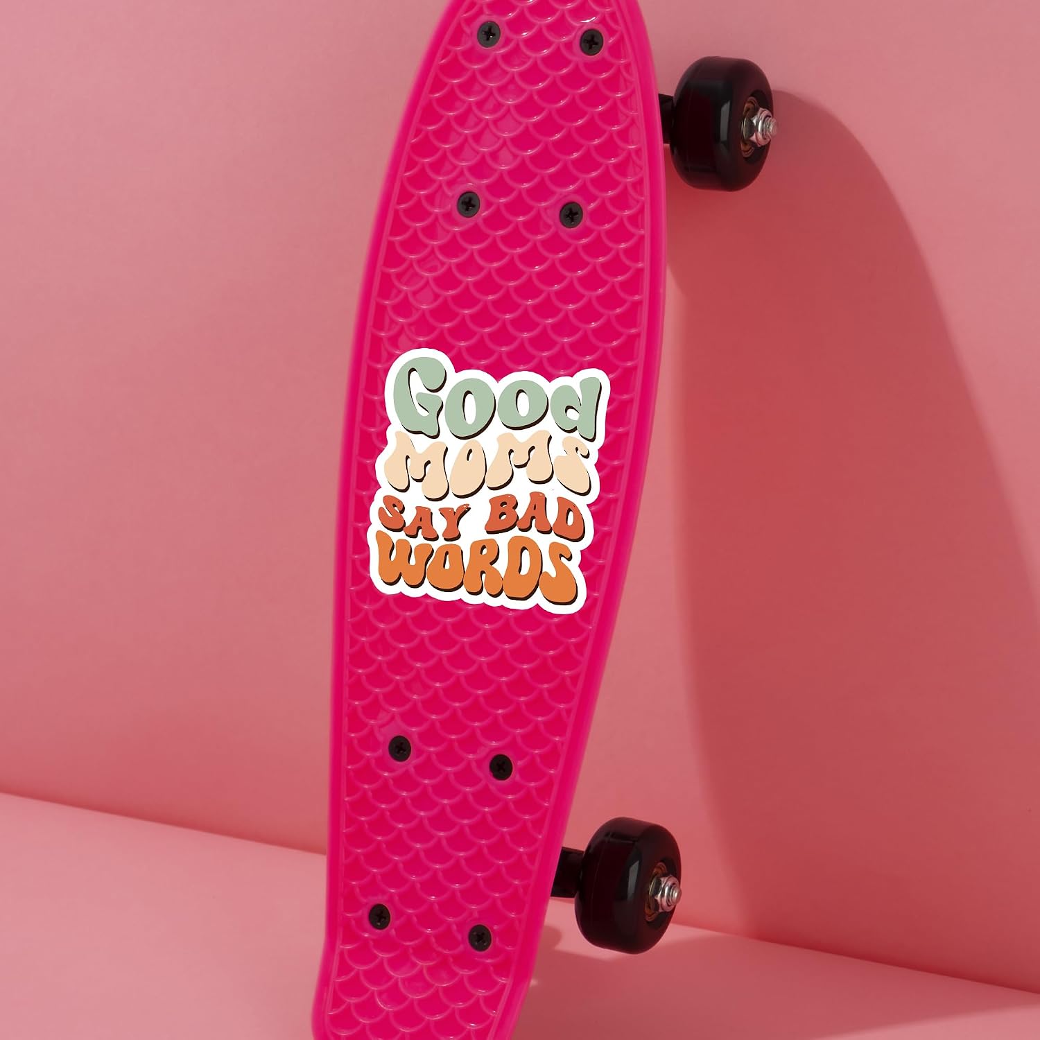 3PCS Good Moms Say Bad Words Sticker Funny Gift for Him, Husband, Boyfriend, Dad, Co-Workers, Hard Hat Helmet, Waterproof Vinyl, 3in
