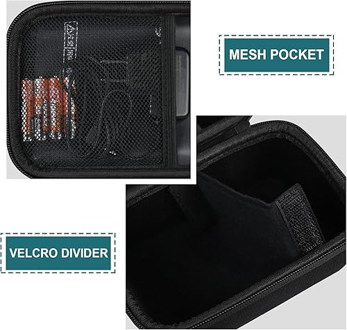 Miniatura 5 de Supmay Estuche rígido de transporte para iHealth Track Smart Monitor de presión arterial inalámbrico para el brazo superior, bolsa protectora de