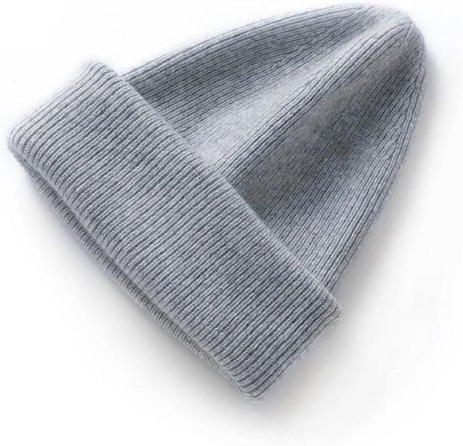 Unisex Lightweight Warm Casual Slouchy Beanie, Solid Color Winter Cold Weather Stretchy Knitted Hat, Soft Skull Cap