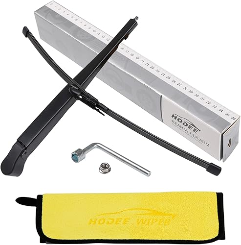 Vista 38 de Juego de tuercas de repuesto para limpiaparabrisas trasero para Jaguar F-PACE 2017-2022, conjunto de accesorios de cubierta del limpiaparabrisas