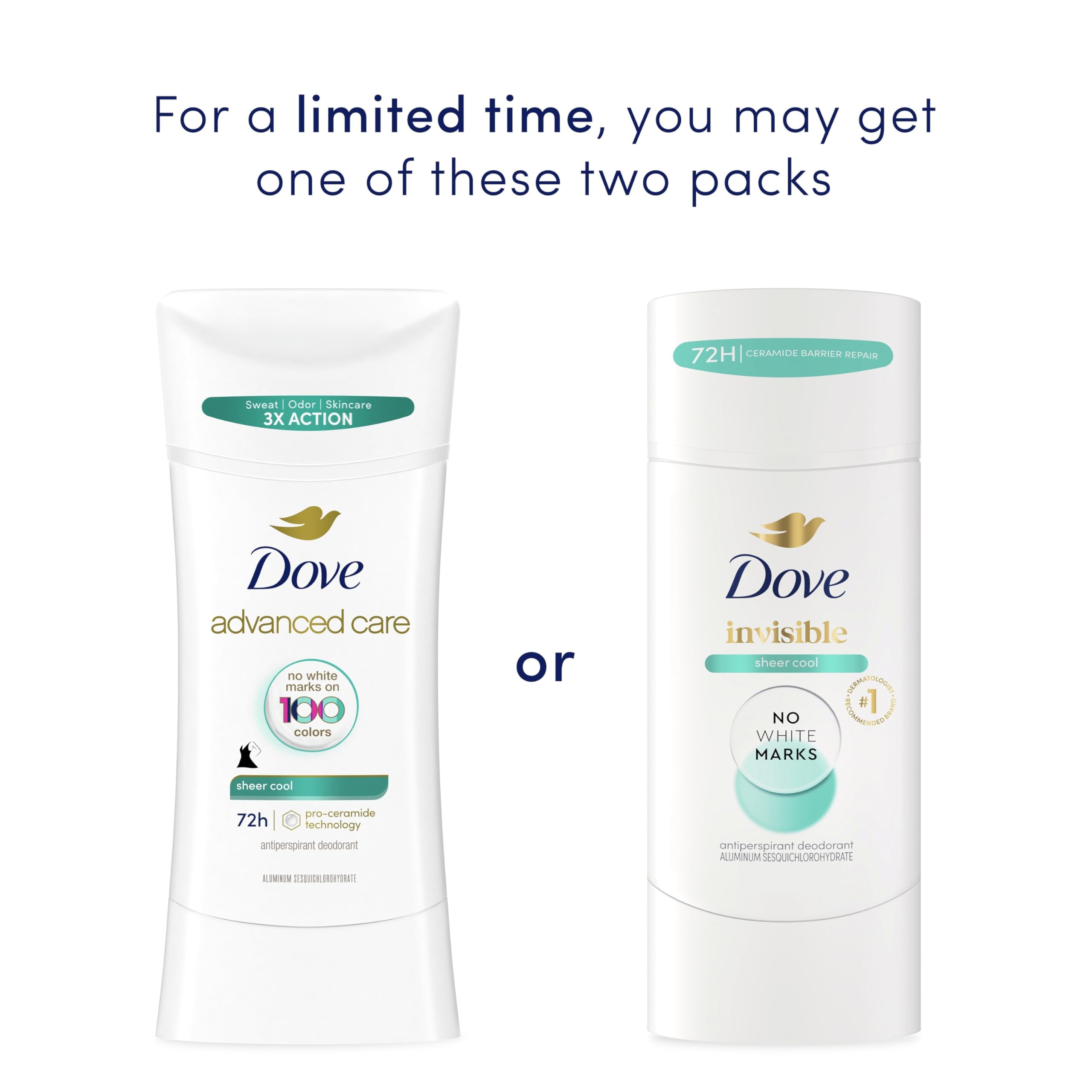 Dove Sheer Cool Antiperspirant - Invisible Protection -3