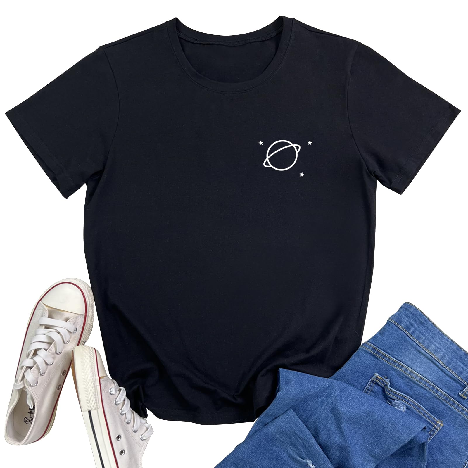 Women Cute Tees Graphic Tops