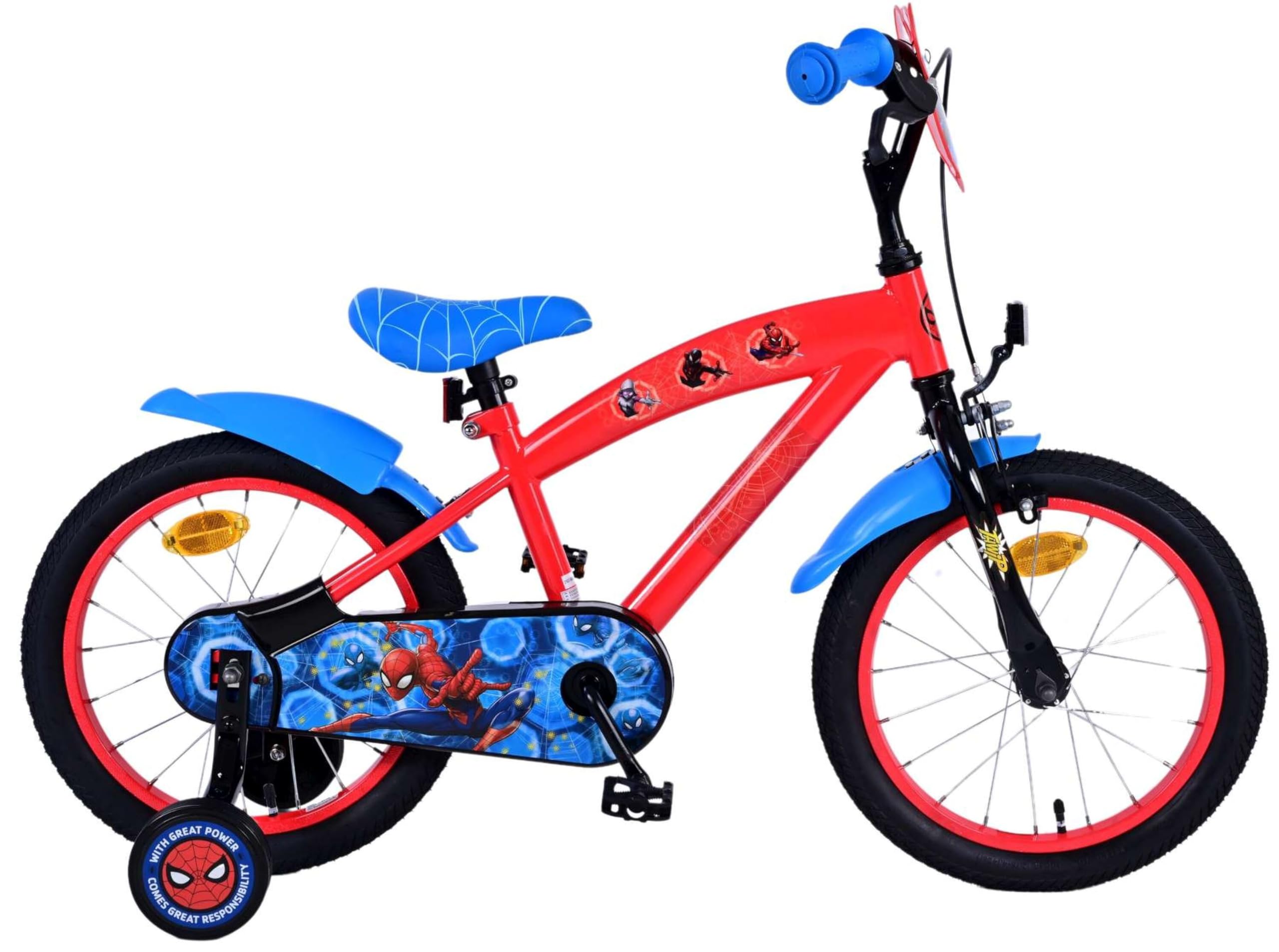 Disney Stitch 16 Inch Children's Bicycle Red - Safety, Comfort and