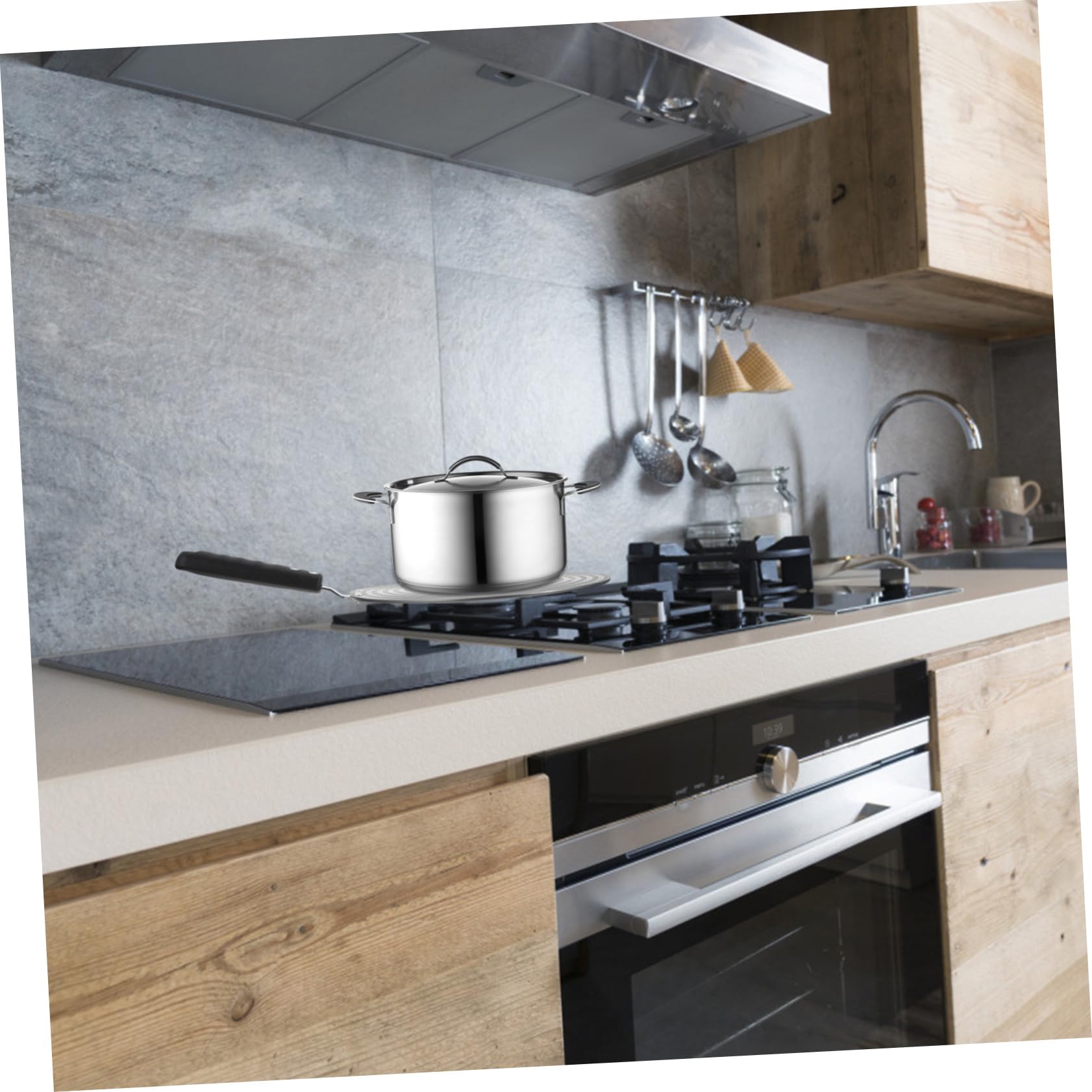 1 Pieza Placa de Conducción de Calor para Descongelar Aluminio Uso Cocinas de Gas y Eléctricas Energético y Protección de Utensilios