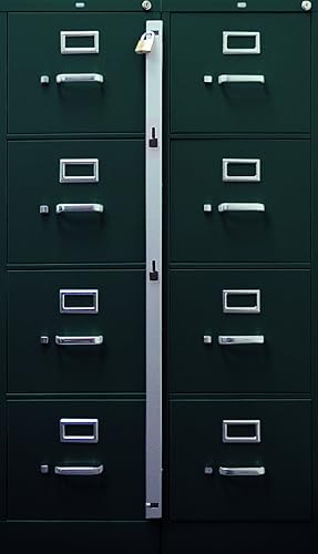 Miniatura 7 de ABUS Barra de archivo, 34 12 pulgadas de longitud para 3 cajones, gris