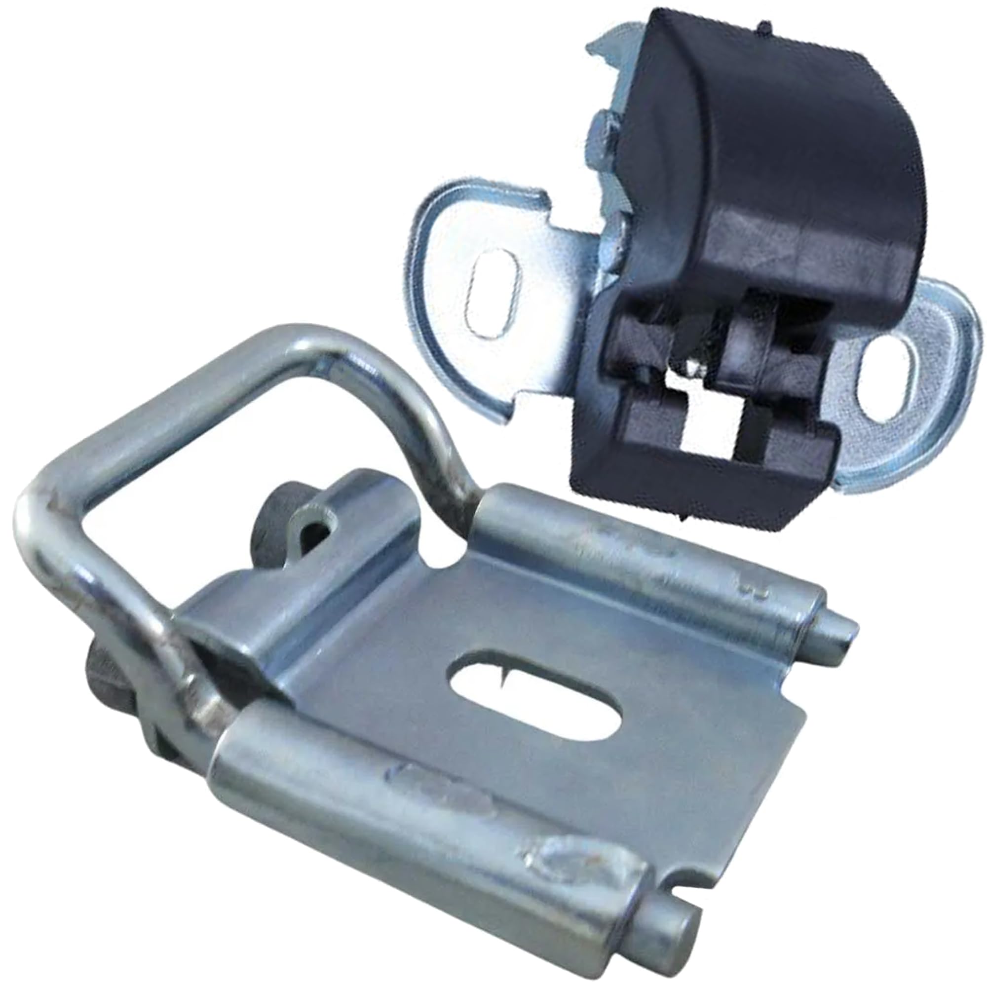 Partsline serrure bas de porte battante arrière avec plaque compatible avec Renault Master 2 II Opel Movano A Interstar X70 - équivalent à 7700351415 7700352439 7700353757