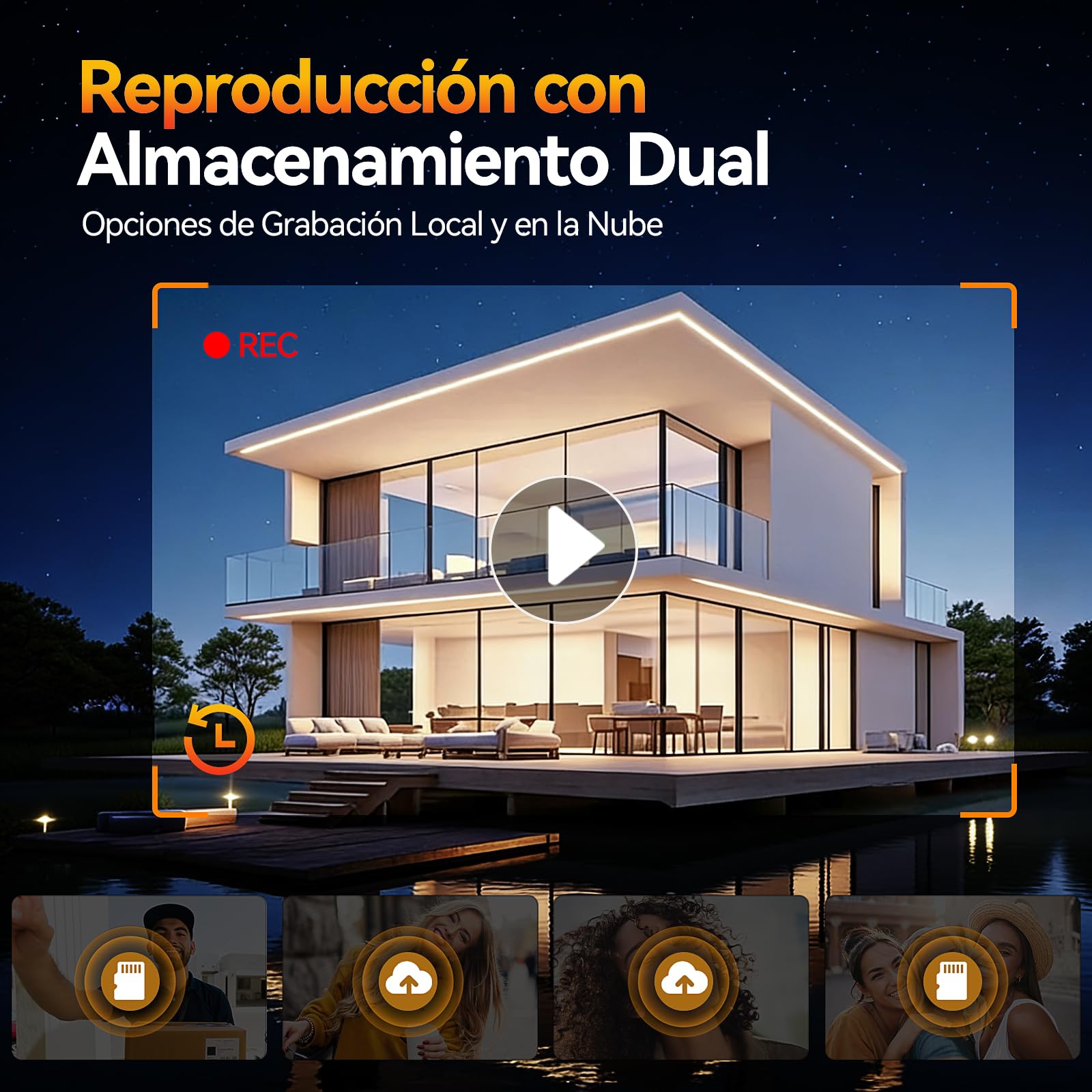 TMEZON Videoportero WiFi 2 Hilos,Sistema de Intercomunicación con 7'' Monitor Táctil a Color,Timbre Metálico de 1080P con Cámara,detección de Movimiento Humano,Desbloqueo en Remoto,para 2 familias