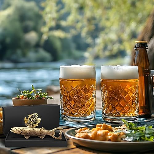 Miniatura 4 de Regalos únicos de pesca para hombres, abrebotellas de cerveza vintage, día del padre, cumpleaños, Navidad, San Valentín, regalo para él, papá,