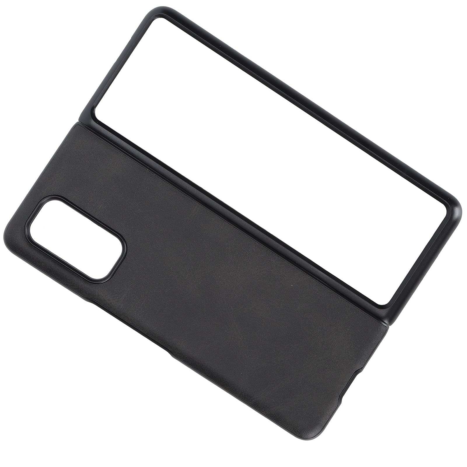 SIXRUN Leather Smartphone Case for MIX FOLD, ABS (BLACK)