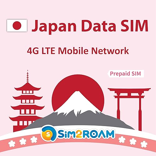 Japan Data ONLY Tarjeta SIM 15 días 3 GB de datos de alta velocidad 4G LTE Tipo Plug and Go NO necesita registro