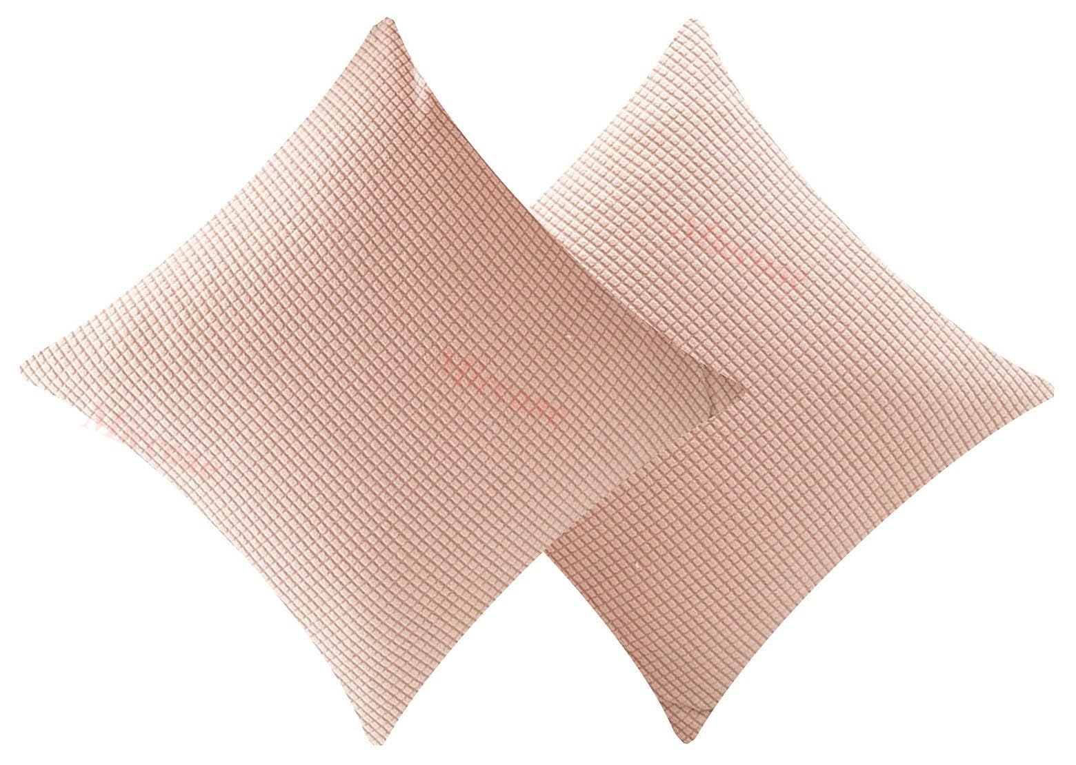 Couverture oreiller 80x80 et taie coton polyester pour lit et salon