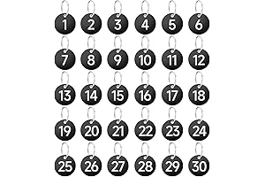 cobee 1-30 Numbered Tags Set