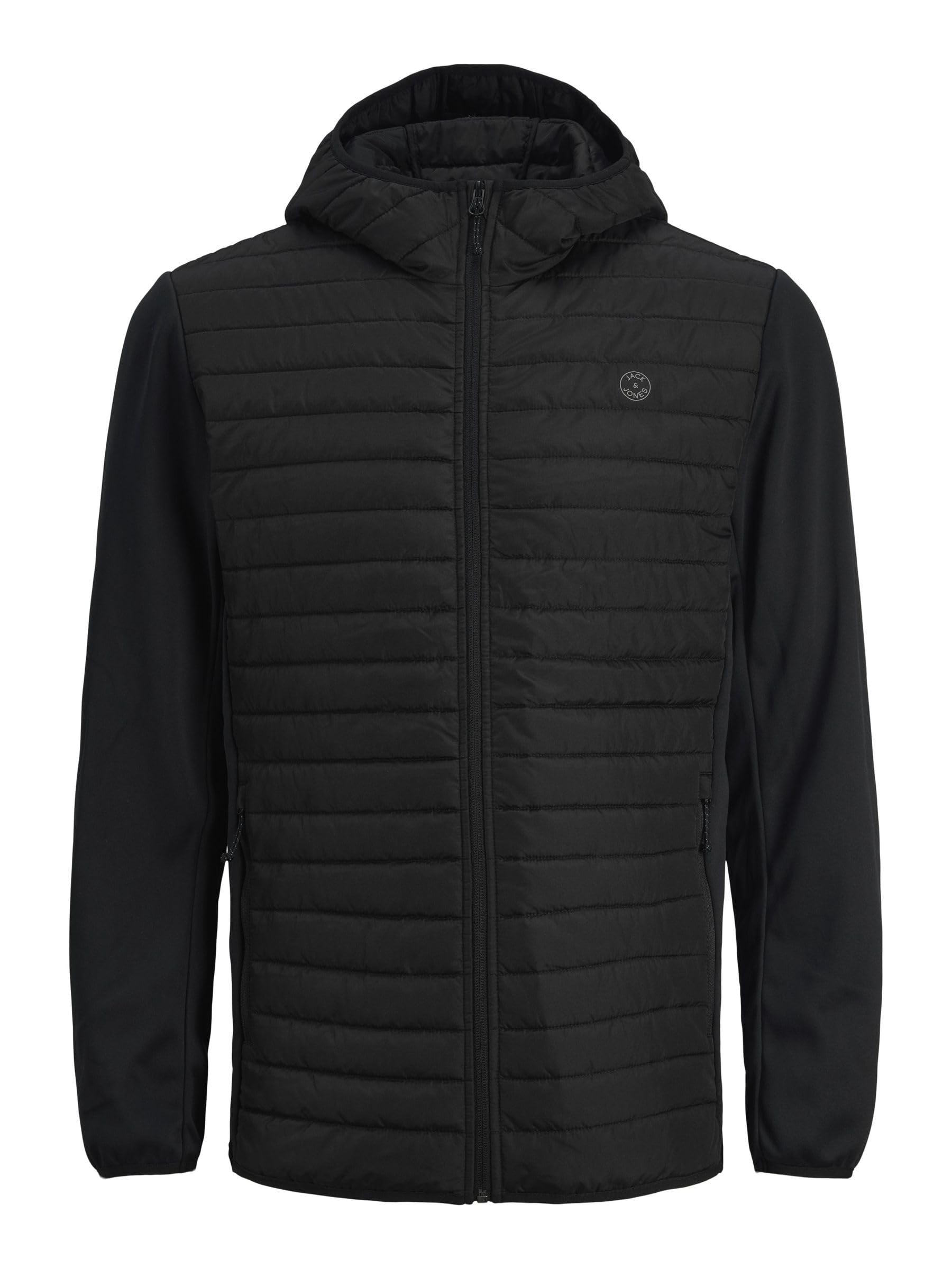 Jack & Jones Jjemulti Quilted Jacket Noos, Giacca Uomo, Nero, Xl-image