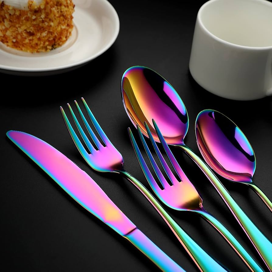 天然石付きフォーク 6本セットESTILO 天然石付きフォーク 6本セットESTILO