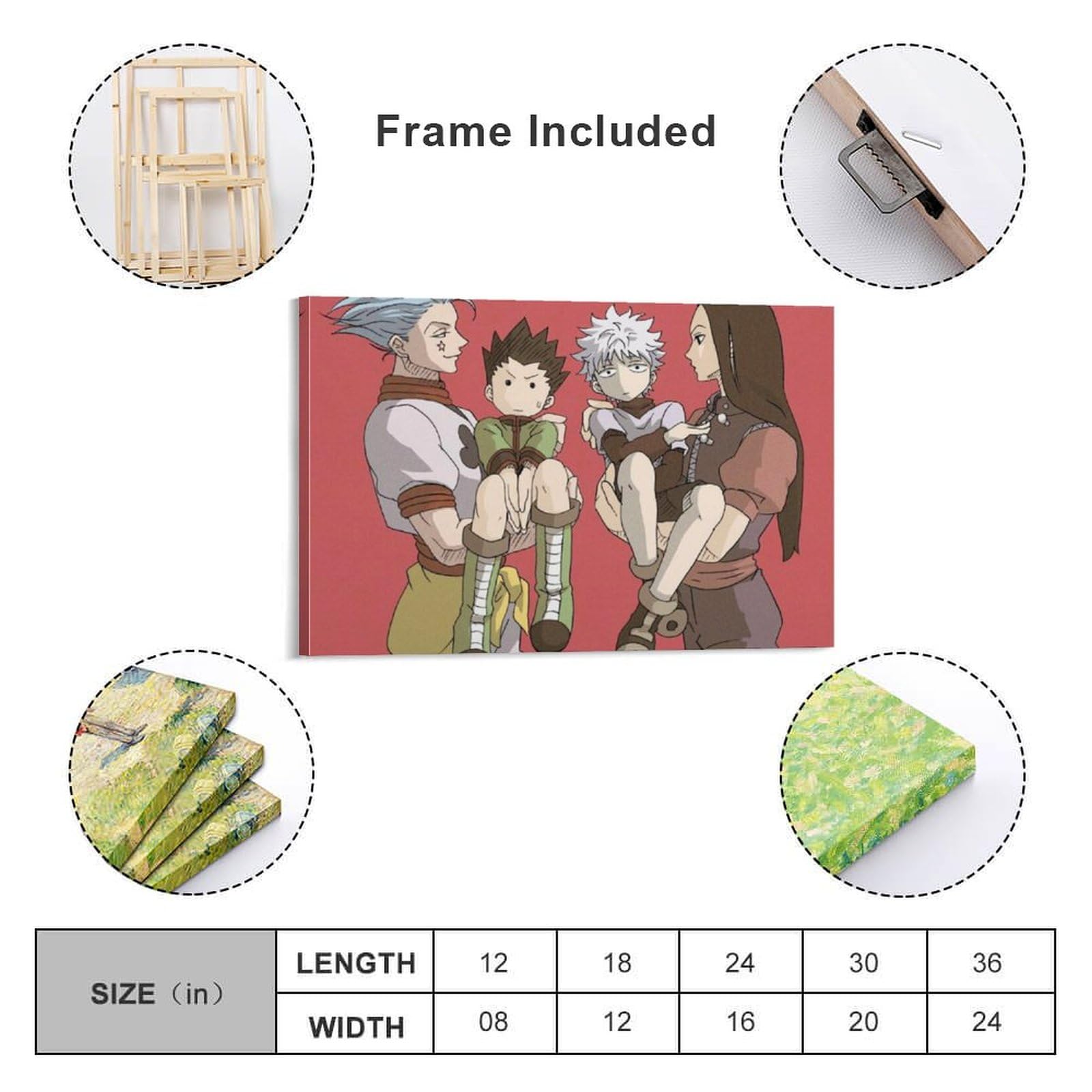 Amazon.co.jp: HUNTER×HUNTER ゴン キルア クラピカ レオリオ ヒソカ 