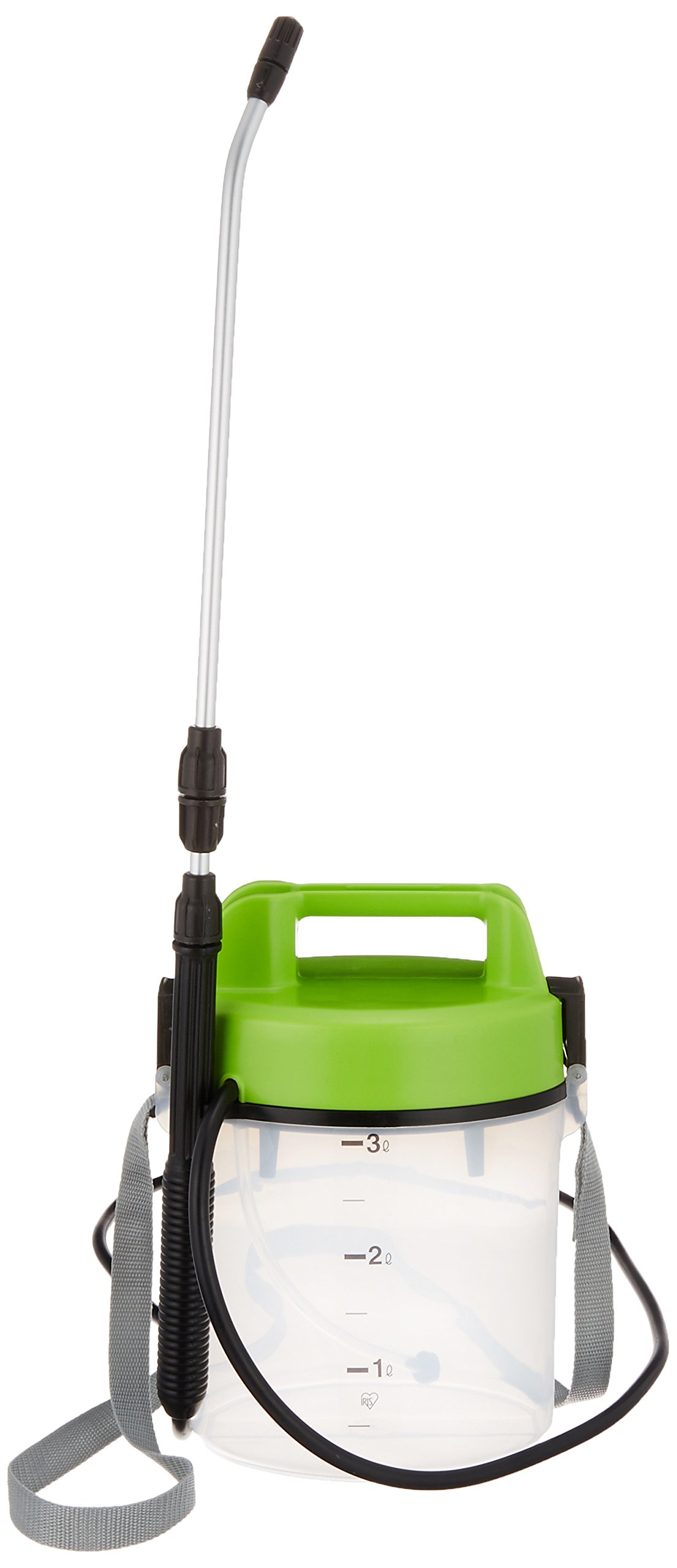 Amazon | アイリスオーヤマ 電池式噴霧器 グリーン/クリア 176542 | 霧吹き