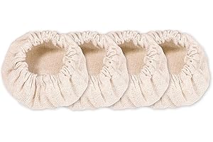 4Pcs Cloth Covers for Sourdough Starter Jar With Elastic Band
