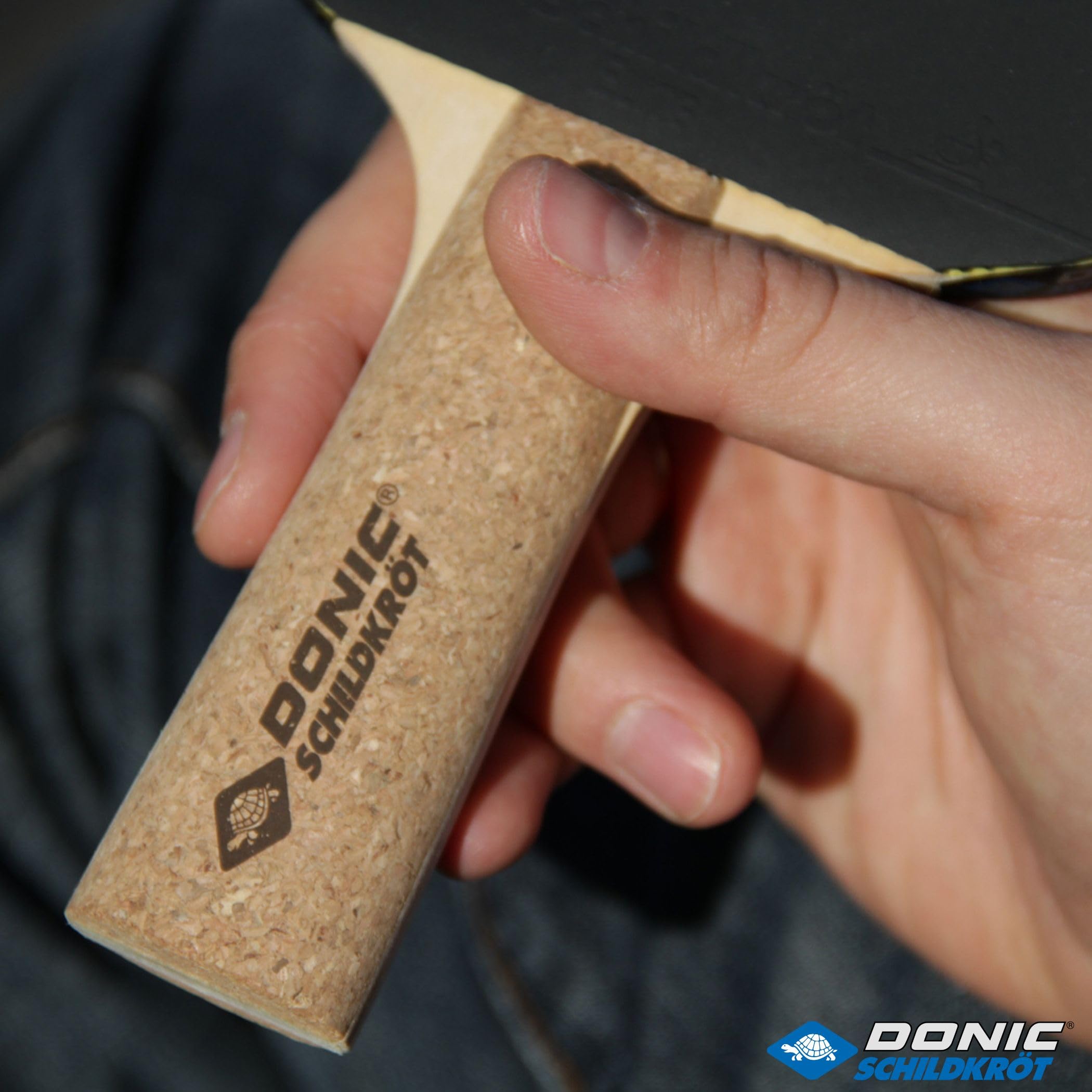 DONIC Person 500 All-Rounder Table Tennis Bat Colour - Brown, Weight - 85g 2