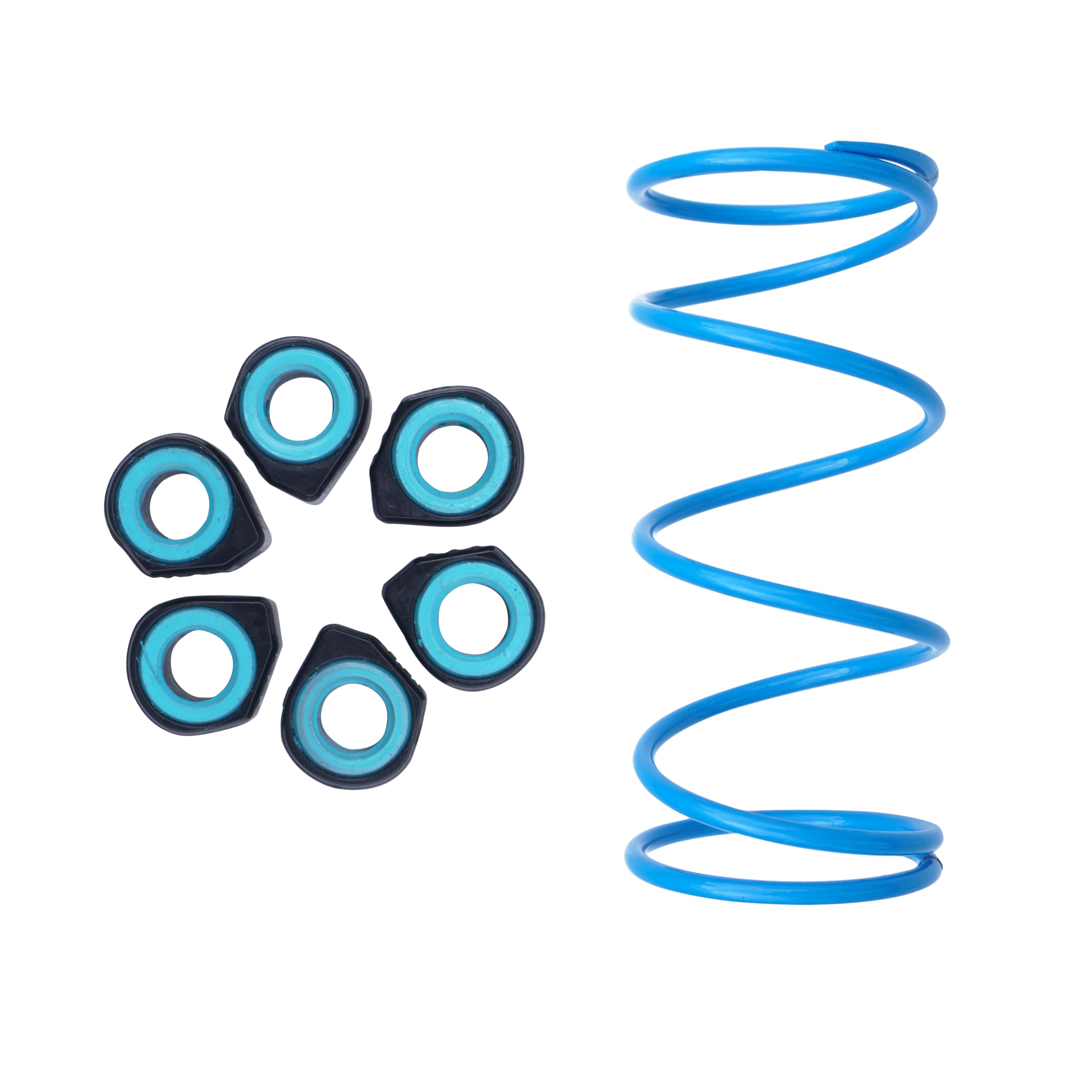 NIKAVI RRL04 Rocket Roller Weights with Spring | Premium CVT Roller Weight Set Compatible with TVSS Ntorq | Improved Acceleration, Smooth Transmission & Durable Performance-image-3
