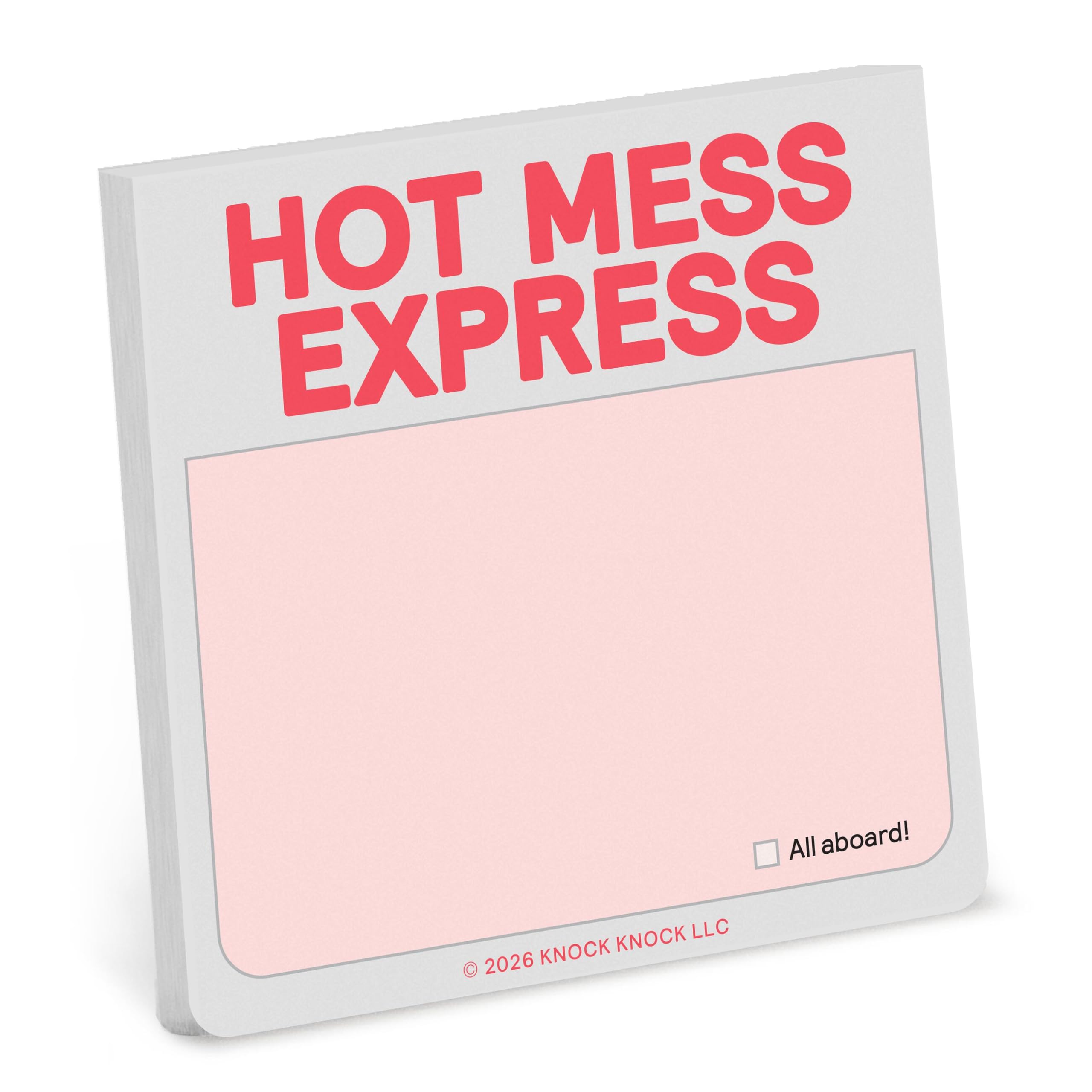 Hot Mess Express Sticky Note (Knock Knock Sticky Notes)