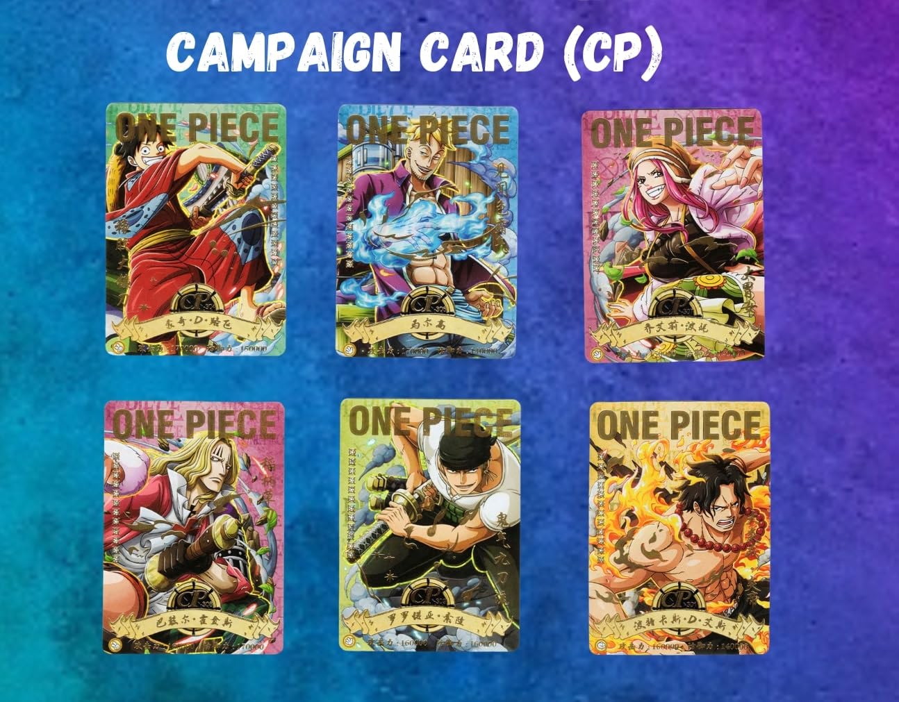 ONE PIECE 1～60 One Piece Trading Cards Packs – Anime TCG CCG Collectable