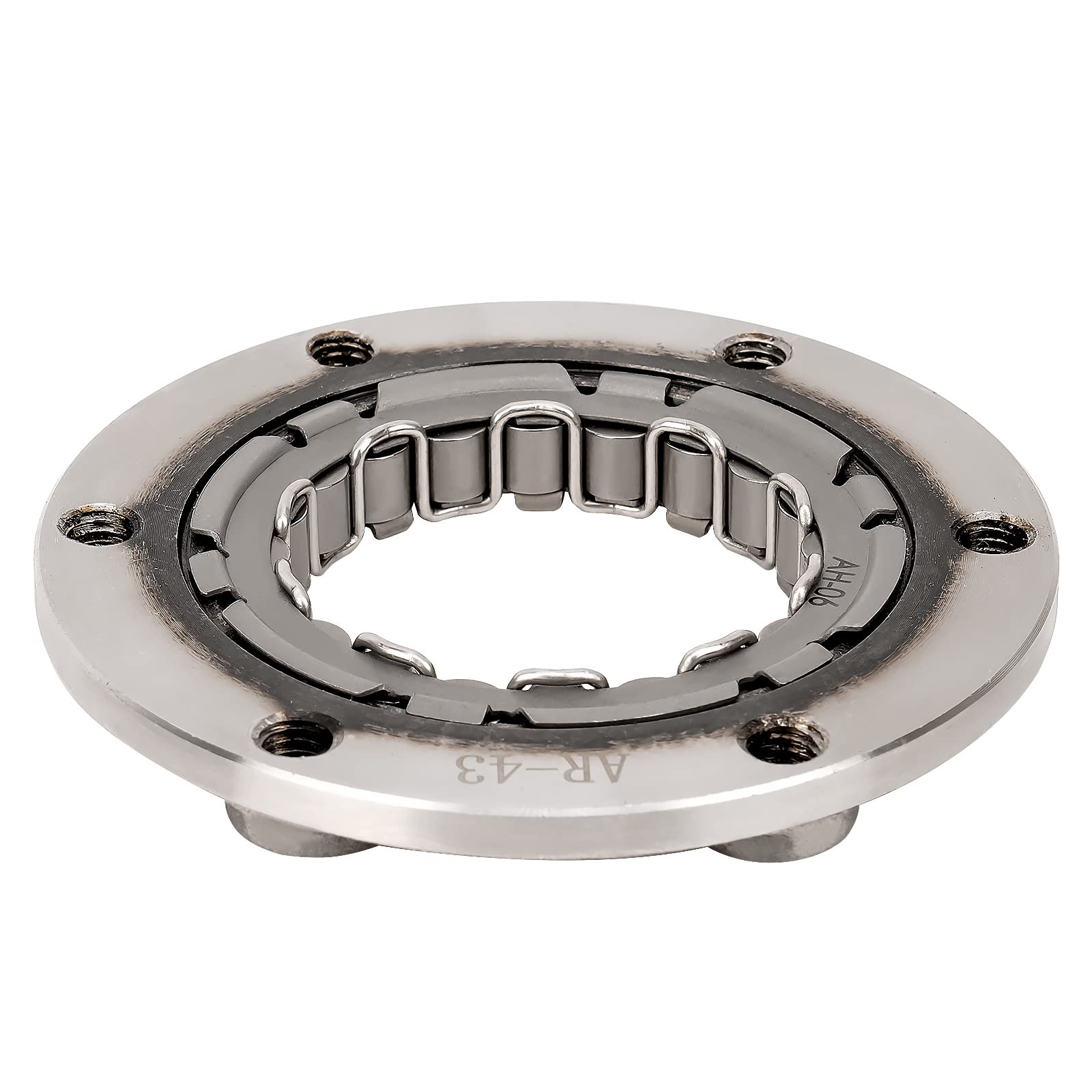 AHL Arranque brida del volante del embrague y rodamiento unidireccional 13194-1094 92048-0002 para Kawasaki KSV700 KFX 700 2004-2009 2011/KVF650 Prairie 650 4X4 2002-2003