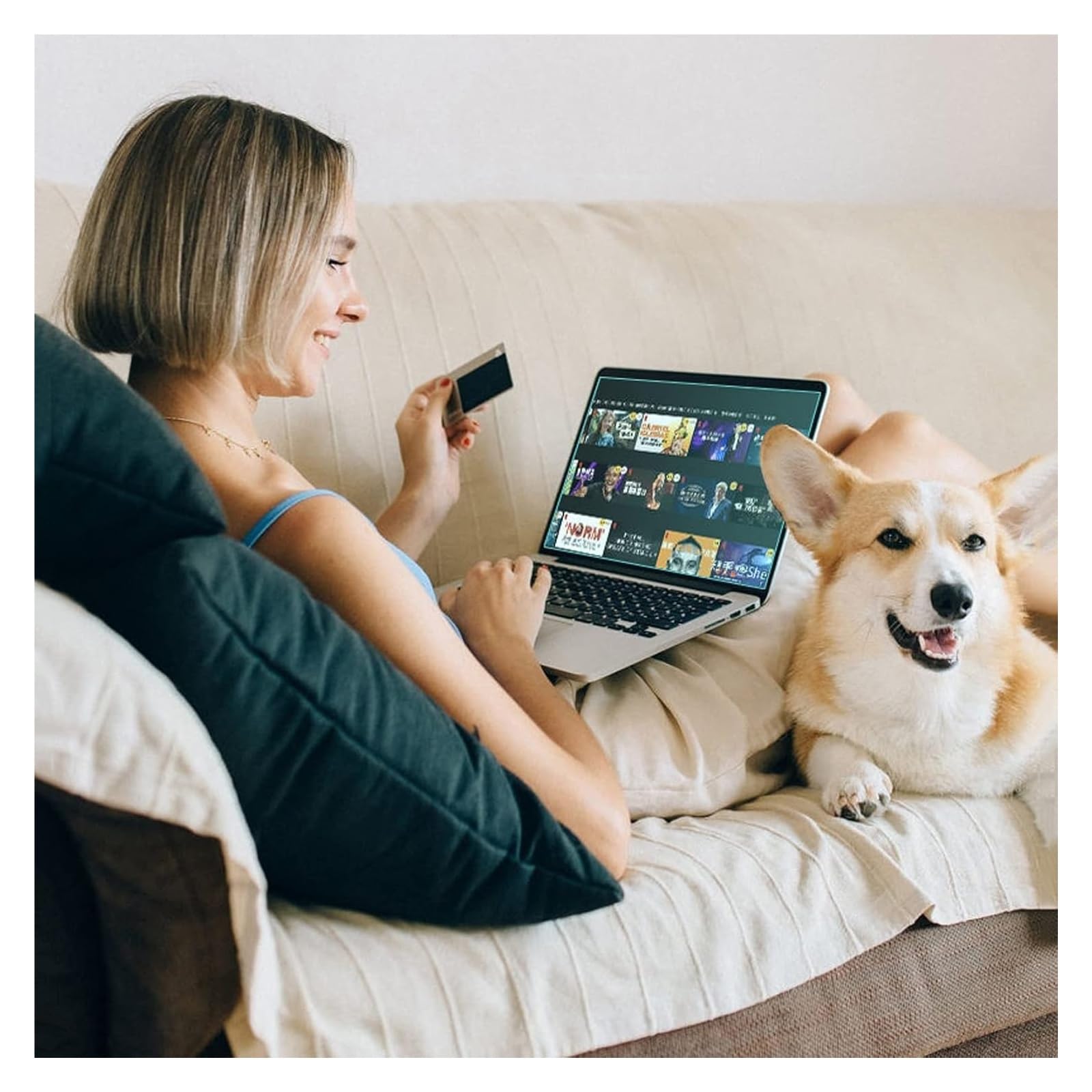 Matte Displayschutzfolien für Laptops, Mattglänzender Schoßbildschirm oder 15,6/17,3 Zoll(15.6 inch)