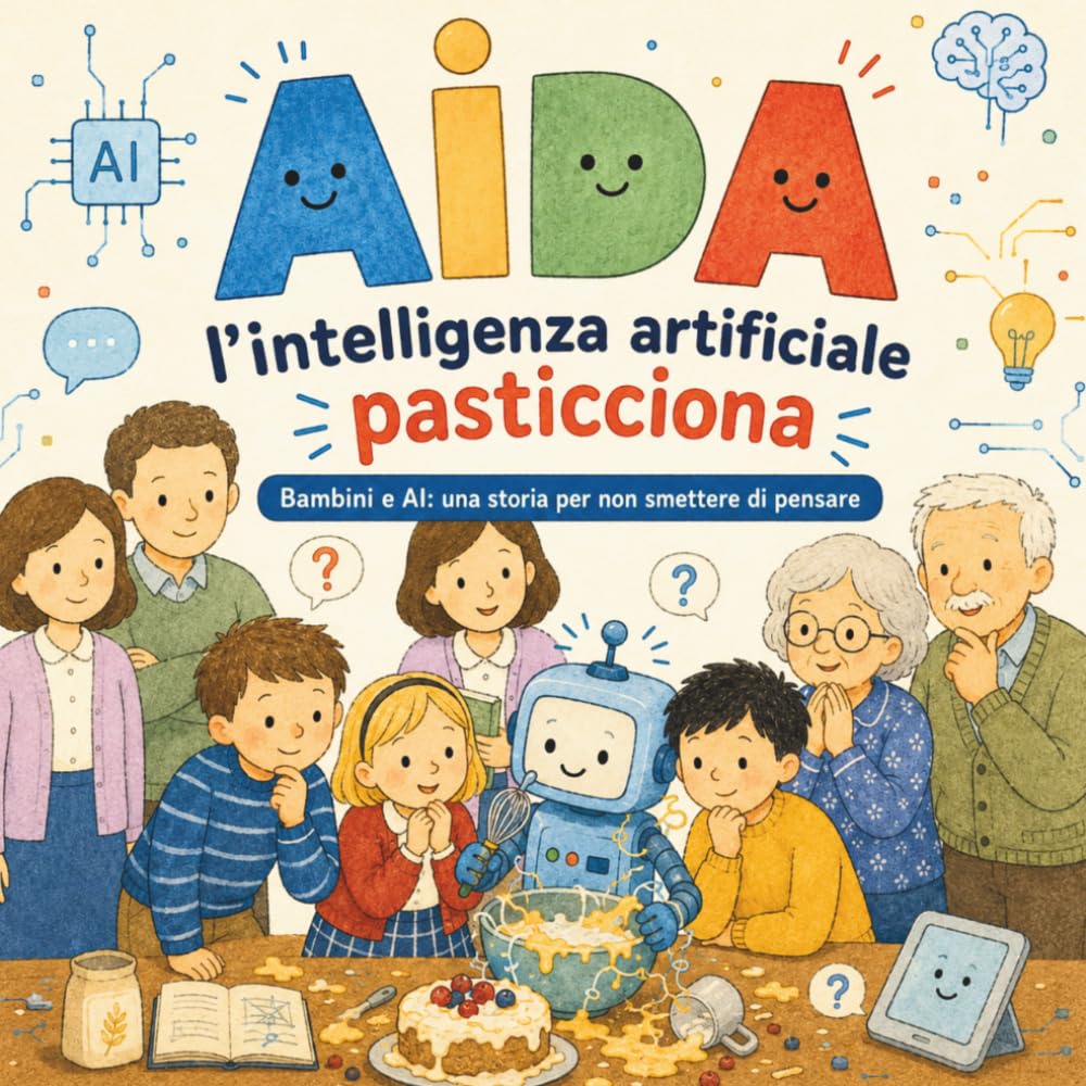 AIDA, l'Intelligenza Artificiale pasticciona. (Il Punto Blu, libri per piccoli pensatori)