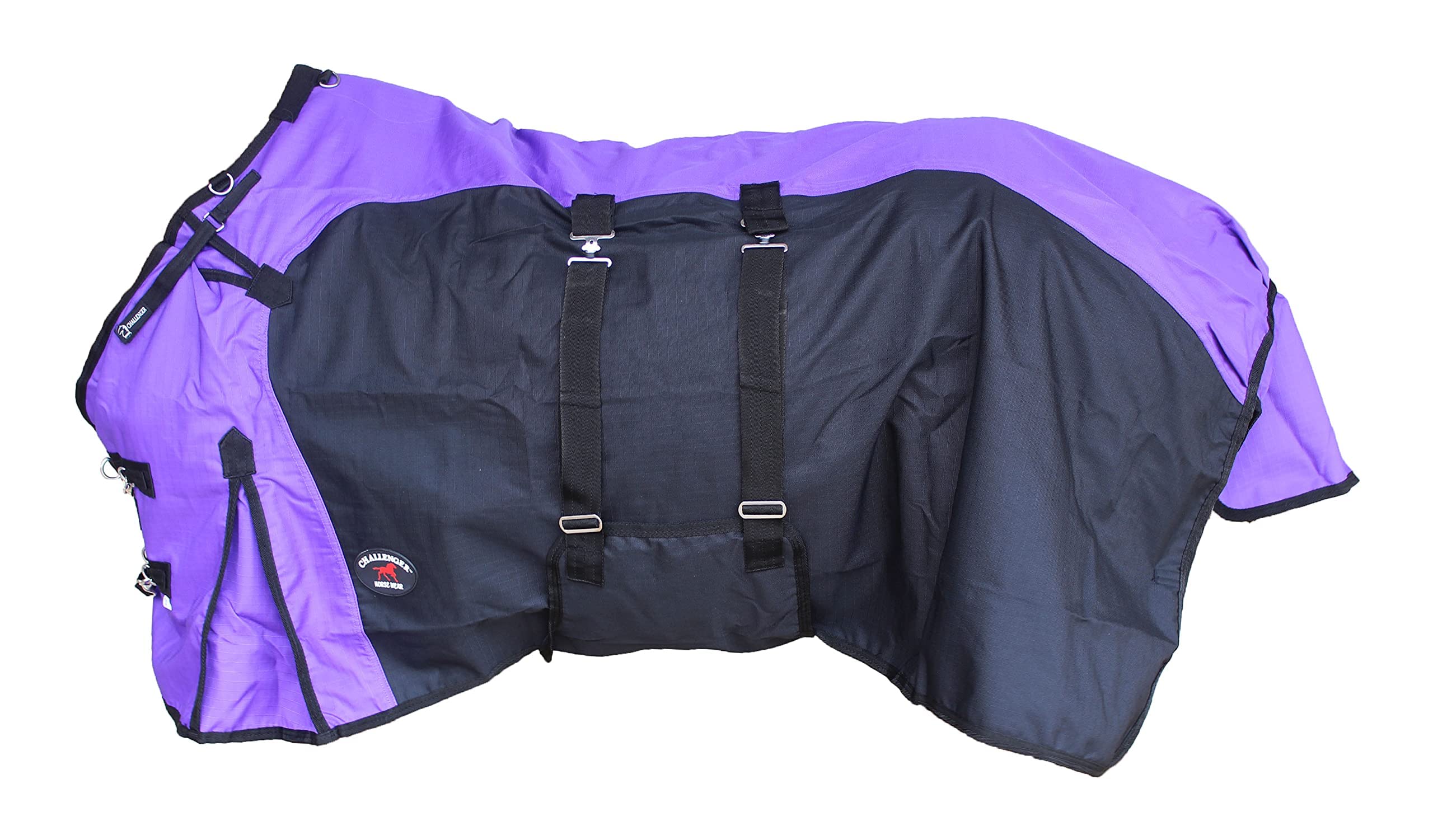 Couverture pour cheval 1200D fini les déchirures au paddock avec ce modèle imperméable