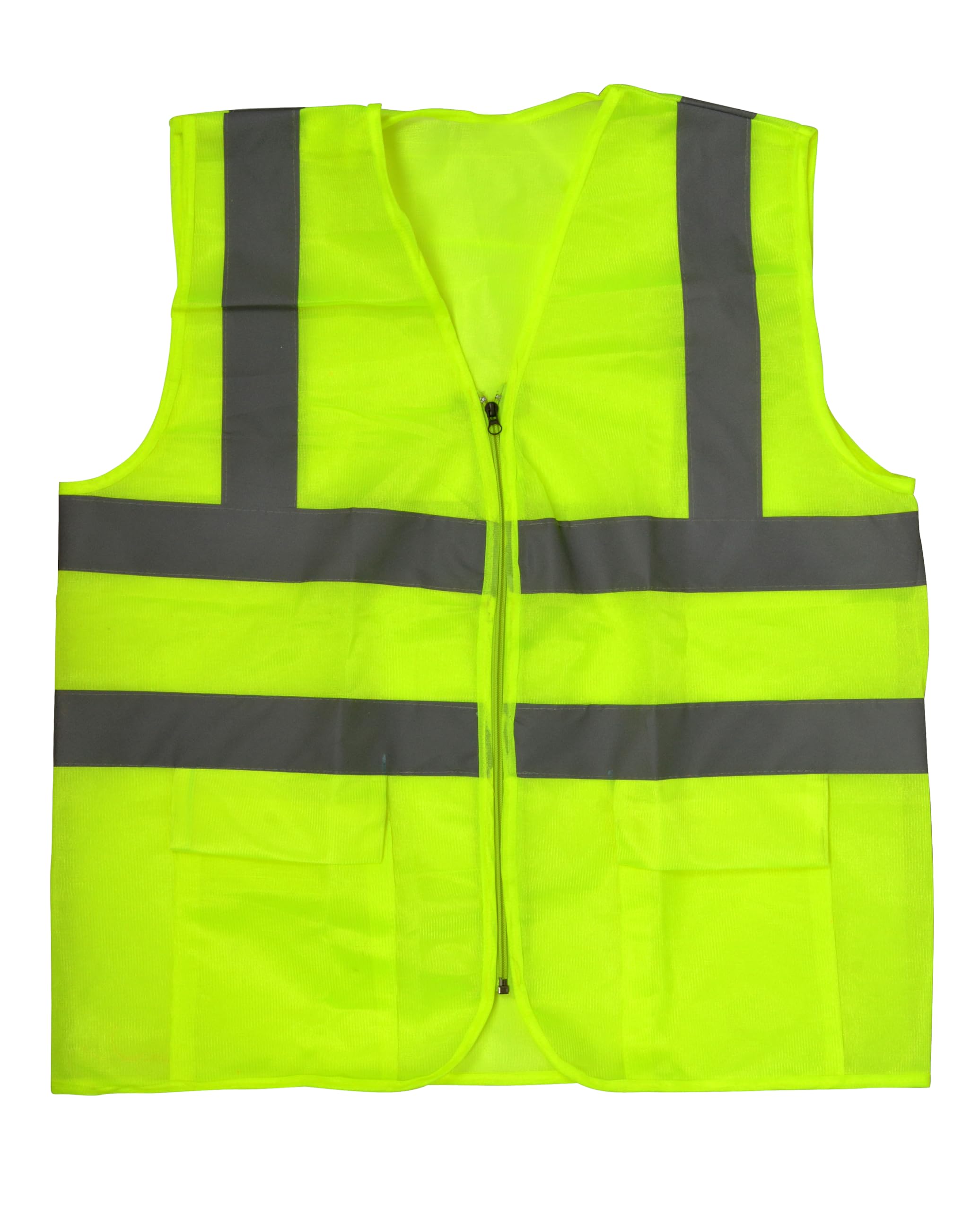 Reflective Safety Jacket Waistcoat || High Visibility || Traffic Safety Jacket || Reflector Safety Jacket || Use For Industries, Construction, Emergency, Traffic, Security Guard, Enginnering Jacket (B0D1VV337C) Amazon Price History, Amazon Price Tracker