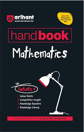 Arihant Handbook Mathematics Class 11 and 12 | With Quick Revision Guide | JEE, CBSE, NEET, Engineering and Other Entrance Exams 2026-2027| With Value Points, Competition insight | English Medium