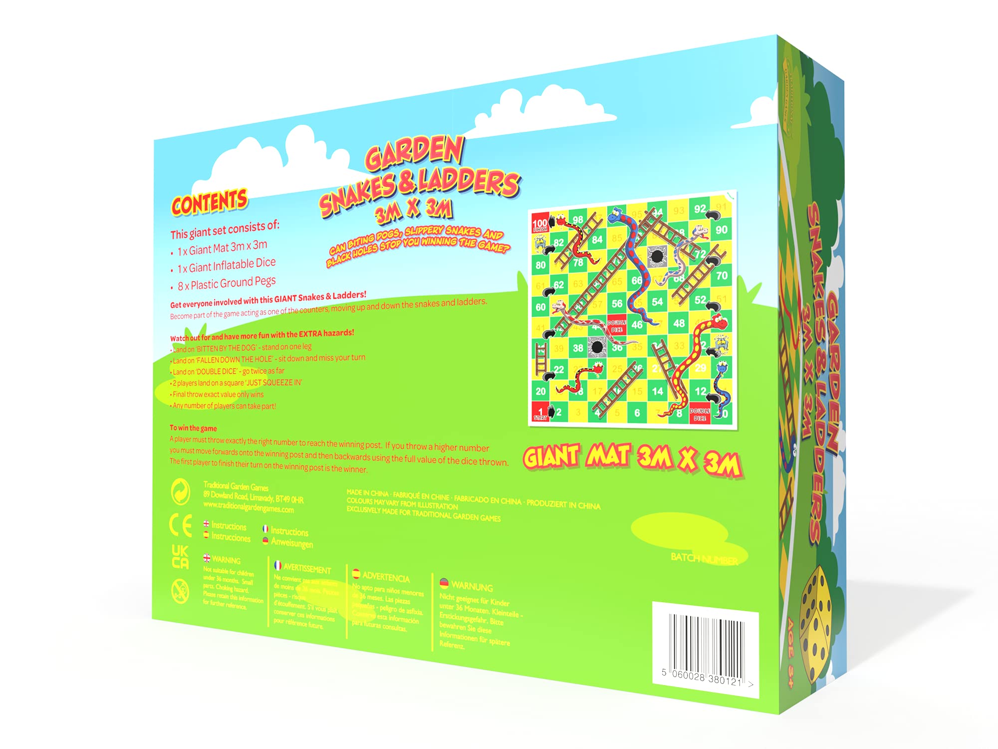 Traditional Garden Games - Juego de Dados (12)