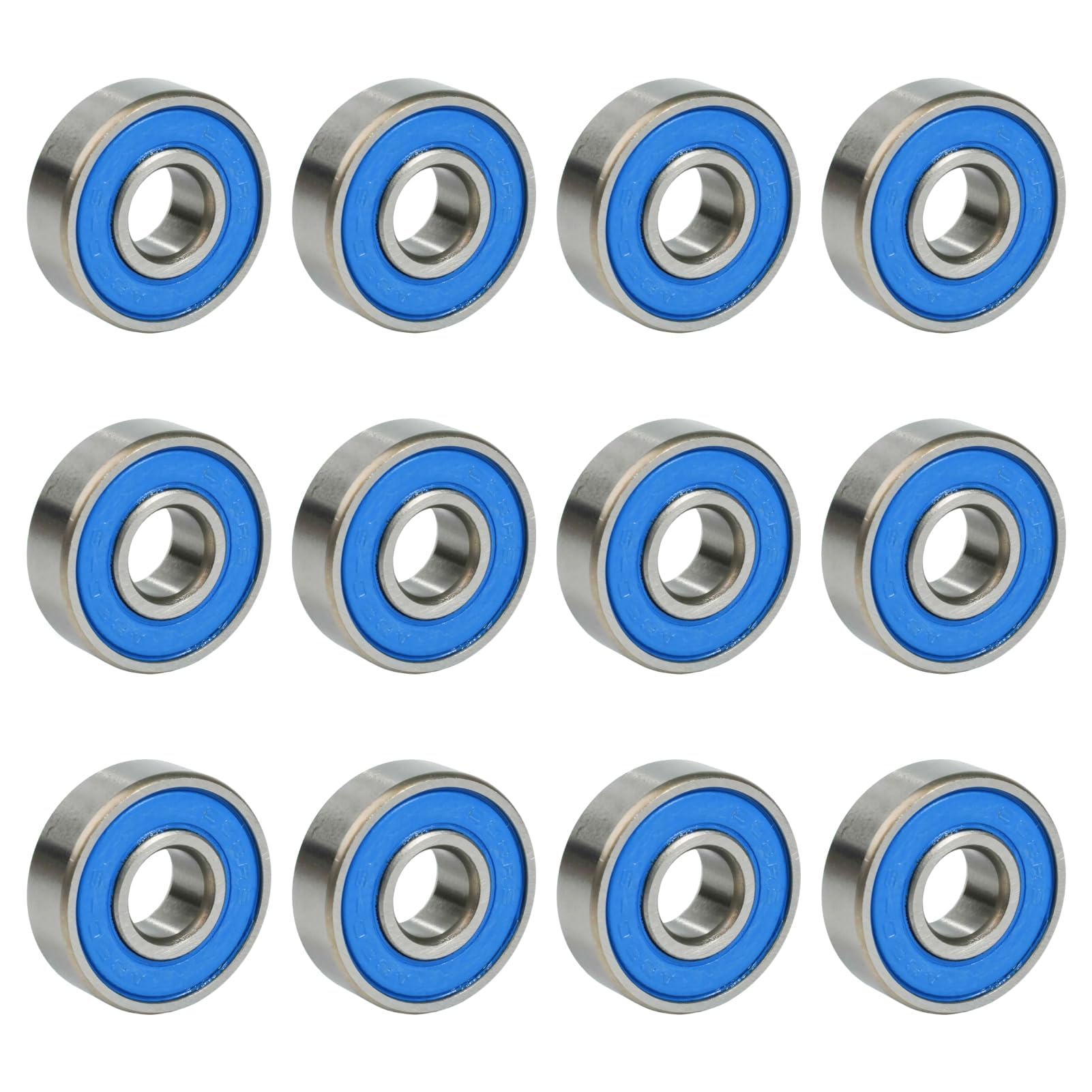 Rodamientos ABEC 9 8x22x7 mm Acero Inoxidable para Skateboards
