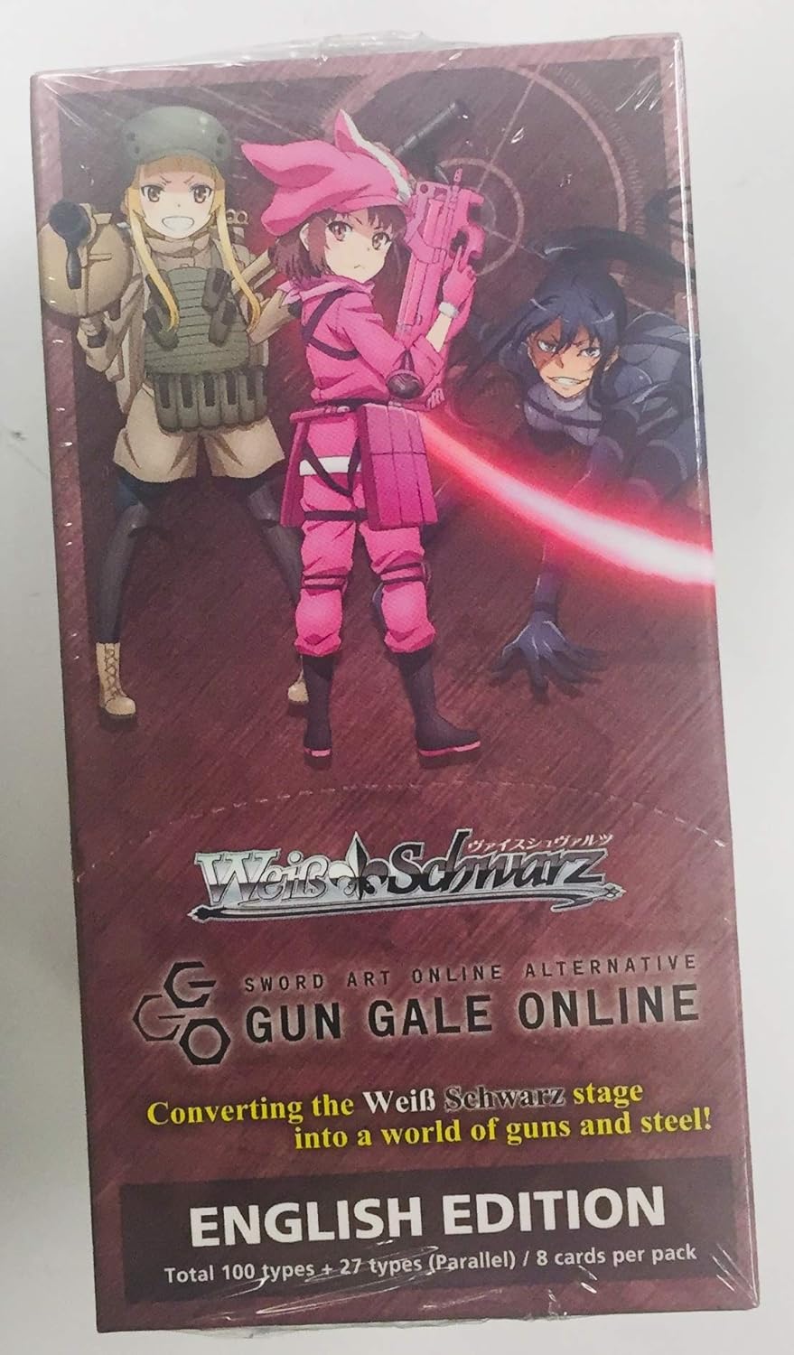 Weiss Schwarz Sword Art Online Alternative: Gun Gale Online English Booster Box