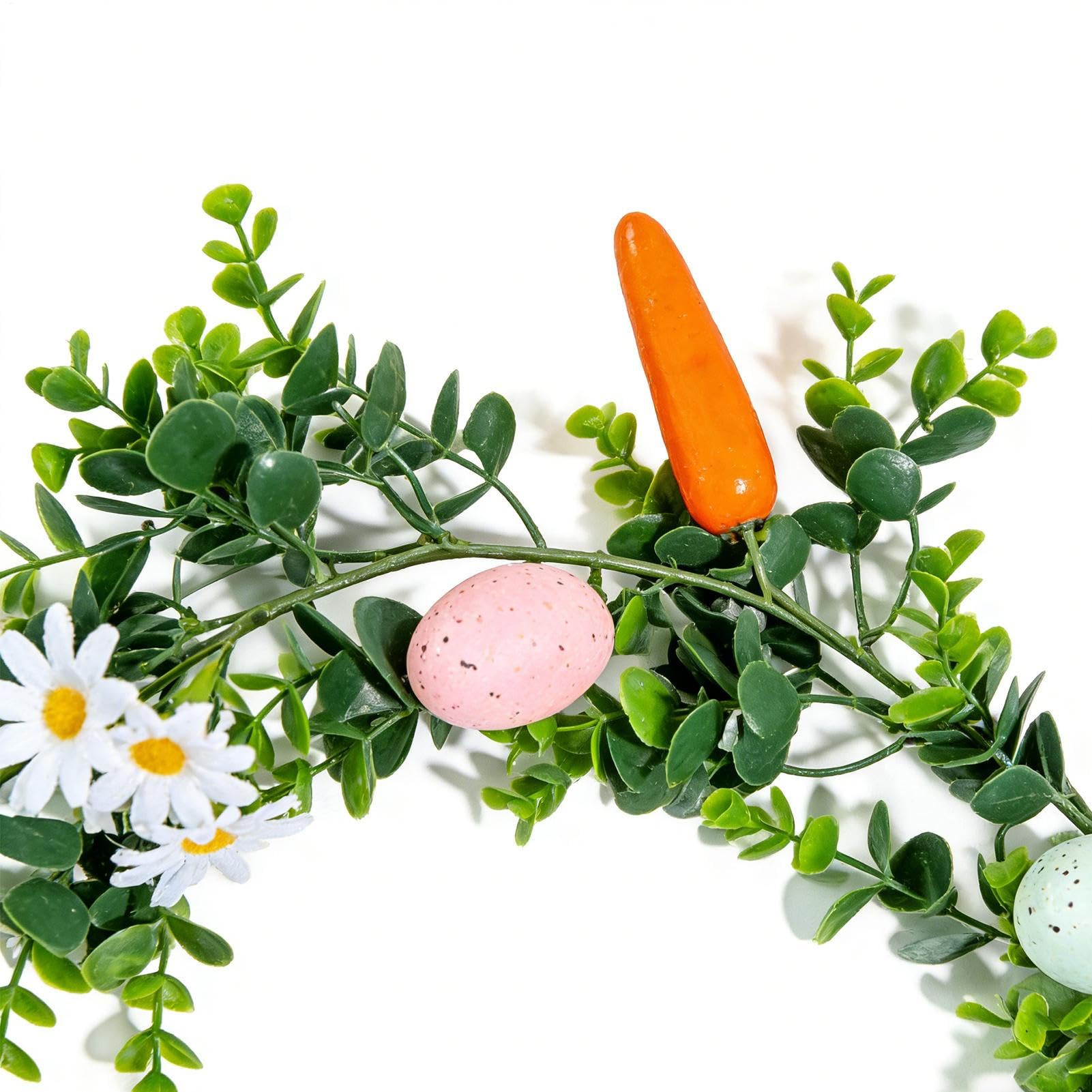 Sztuczny kwiat Swag - 152 cm specyfikacja kolorowy wiszący baner do salonu, żywe uroczystości estetyczne z elastycznym drutem, dekoracyjny wieniec na spotkanie rodzinne balustrady kominkowe