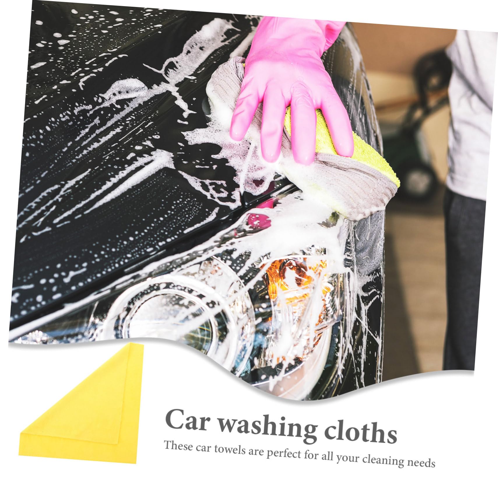 Healeved 12piezas Paños De Microfibra Absorbentes para Limpieza del Hogar y Coche Toallas De Limpieza Ultra Absorbentes para Tareas Variadas