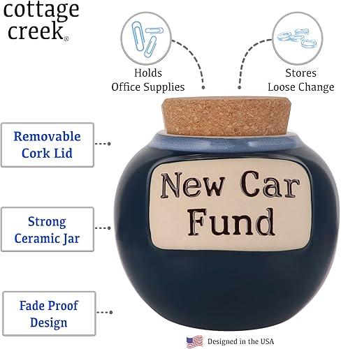 Miniatura 2 de Regalos de coche, tarro de fondo de coche nuevo, alcancía de coche, accesorios de coche, regalos para amantes del automóvil, regalos para hombres,