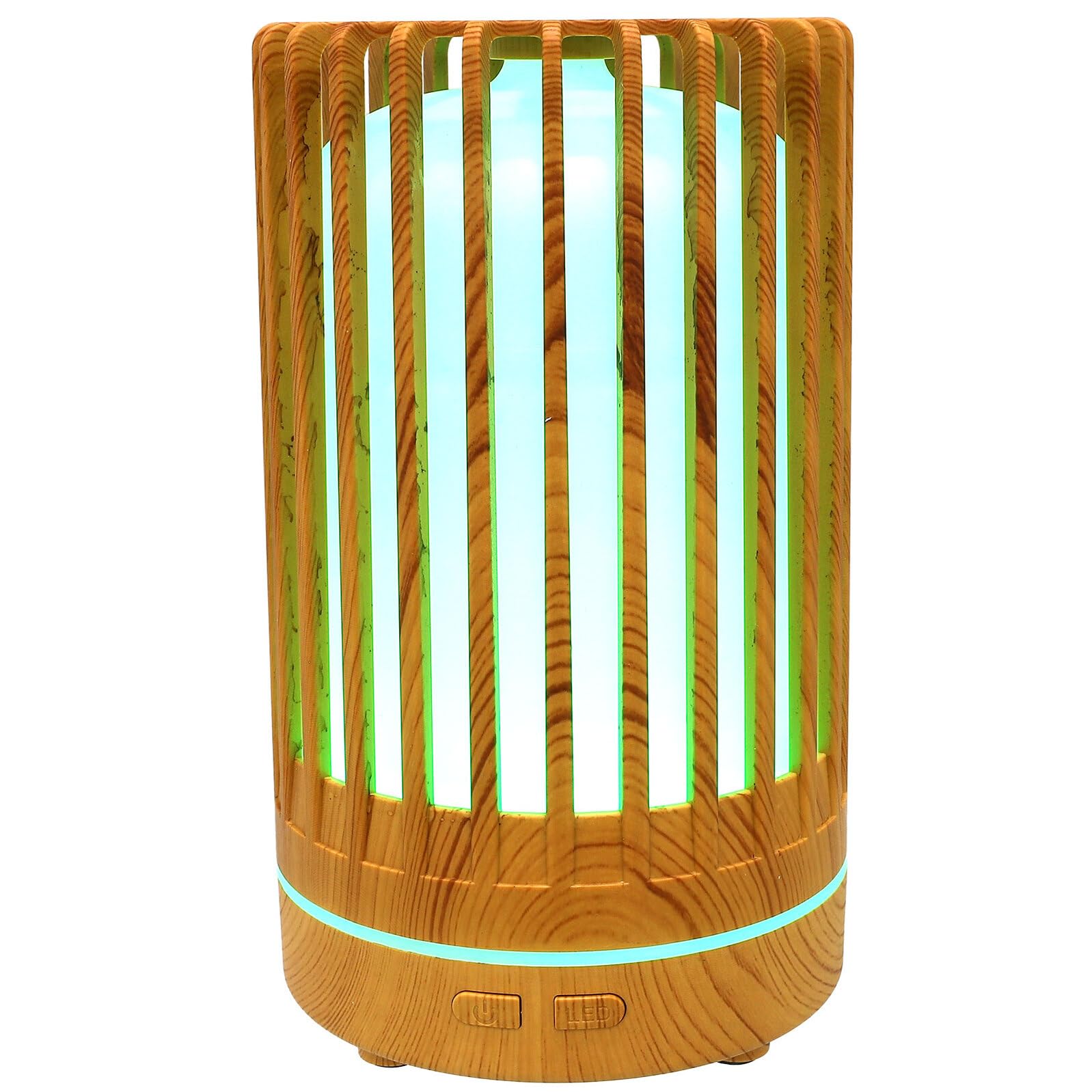 Diffuseur d'aromathérapie USB contre l'air sec du bureau avec éclairage LED multicolore détente