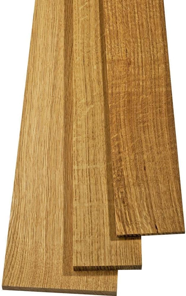 Quarter Sawn White Oak by the Piece, 1/4" x 5" x 48"
