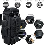 80L Sac à dos de randonnée Camping Rucksack Grand Knapsack en plein air Voyage Escalade Alpinisme Trekking Sac pour hommes Femmes