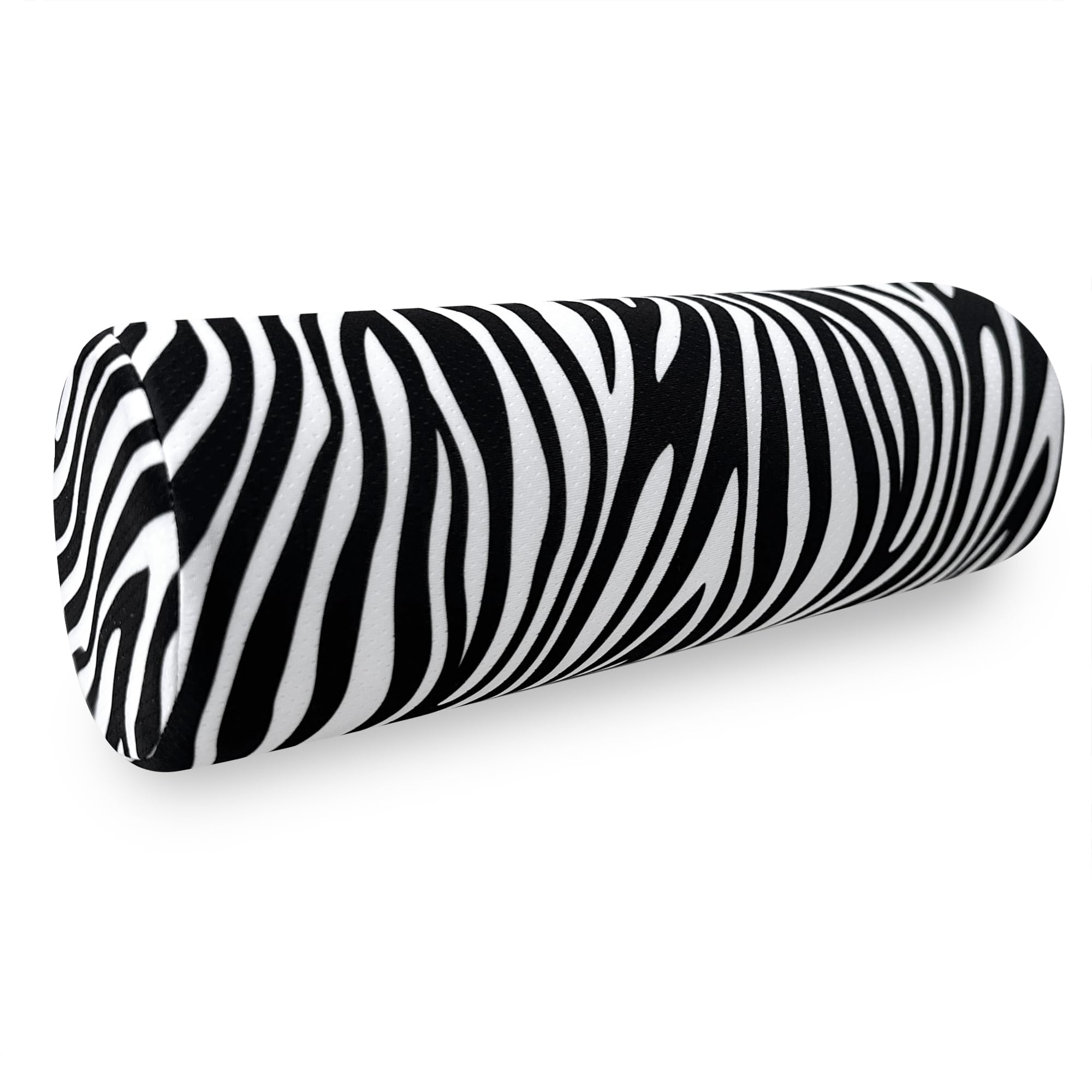 Almohada enrollable para el cuello para dormir, almohadas ergonómicas de tubo cilíndrico para soporte de columna cervical y cuello, almohada enrollable versátil para cama, oficina y viajes,