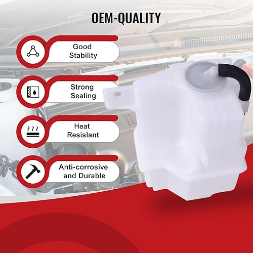 Miniatura 6 de Bapmic B6BF-15-350B Radiador Refrigerante Depósito de Recuperación de Depósito de Botella de Recuperación para Mazda Protege Protege5