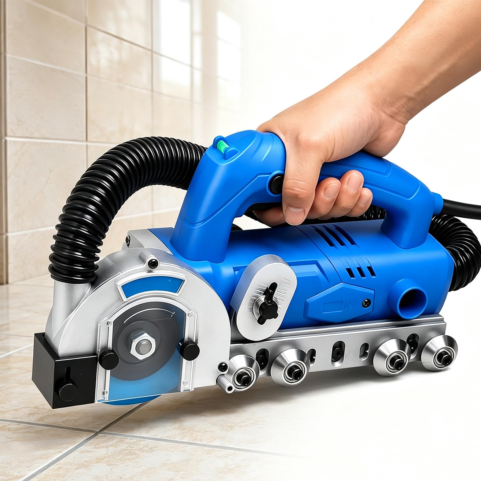 Electric Grout Remover 1200w, Tile Joint Cleaning Machine for Wall Tiles