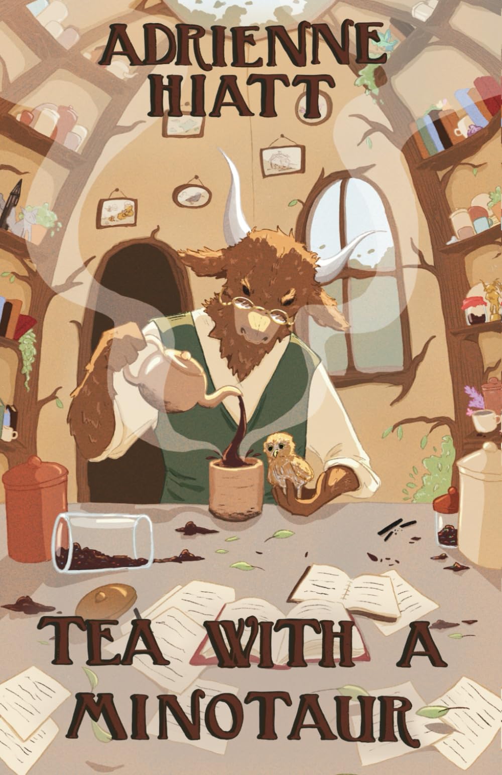 Tea With A Minotaur: A Cozy Fantasy Novel (The Osrealach Chronicles)