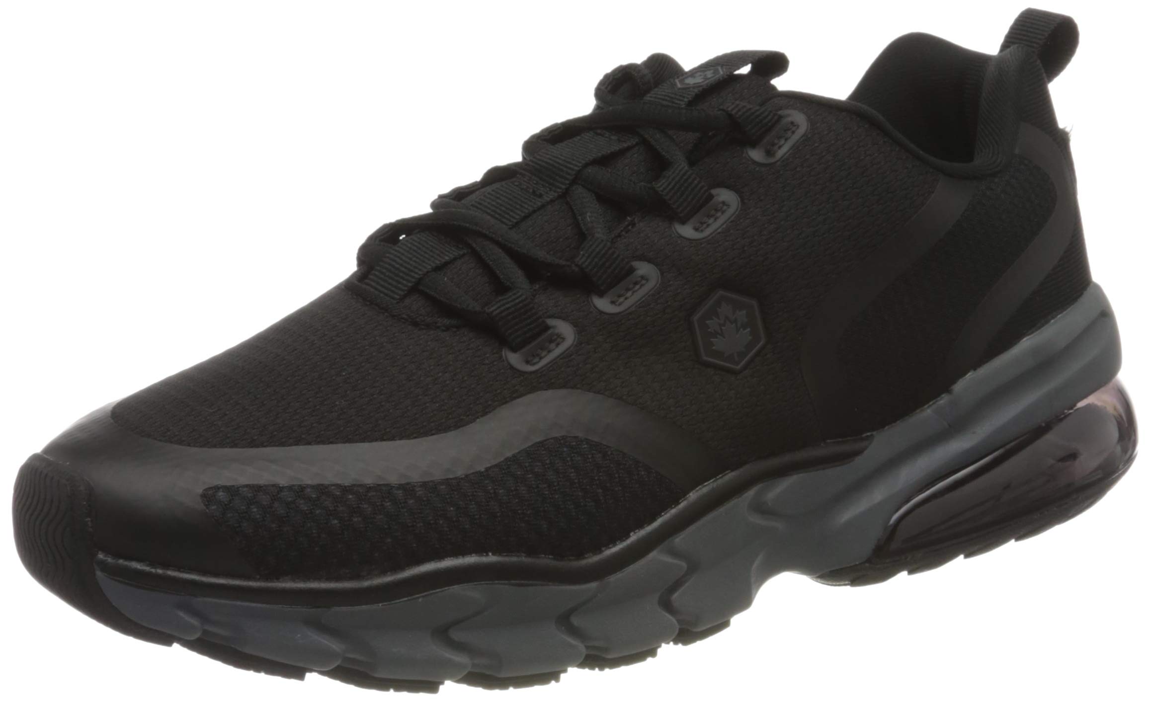 Lumberjack Men's Rolan Oxford Flat, Black, 9 UK